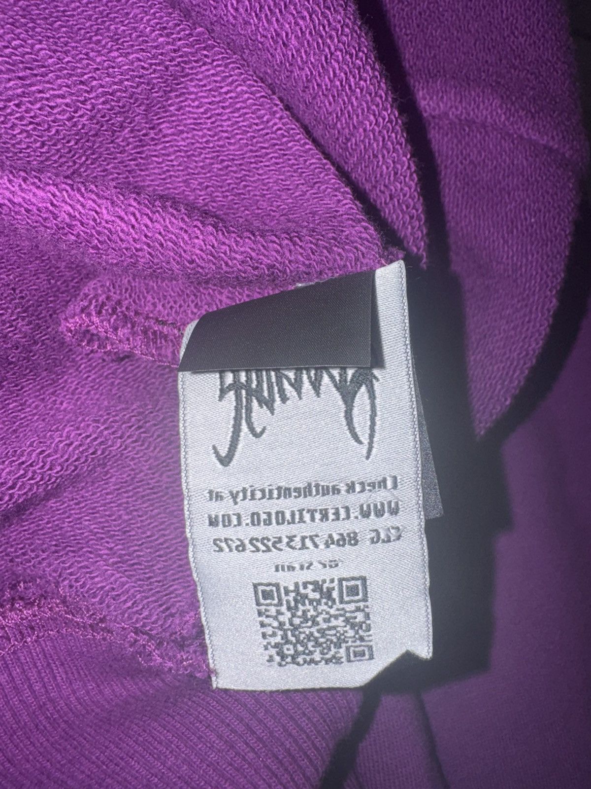 Revenge Revenge XXXTentacion Mugshot Hoodie - Purple Size US XL / EU 56 / 4 - 5 Thumbnail