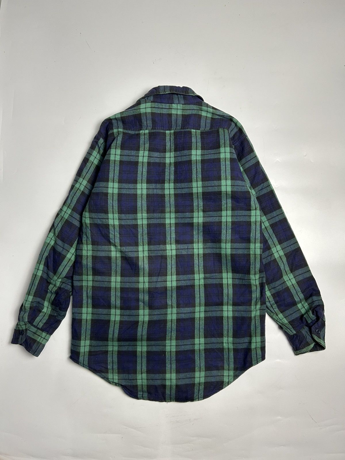 L.L. Bean L.L BEAN CHECKERED FLANEL BUTTON UP COLLAR SHIRT Size US S / EU 44-46 / 1 - 4 Thumbnail