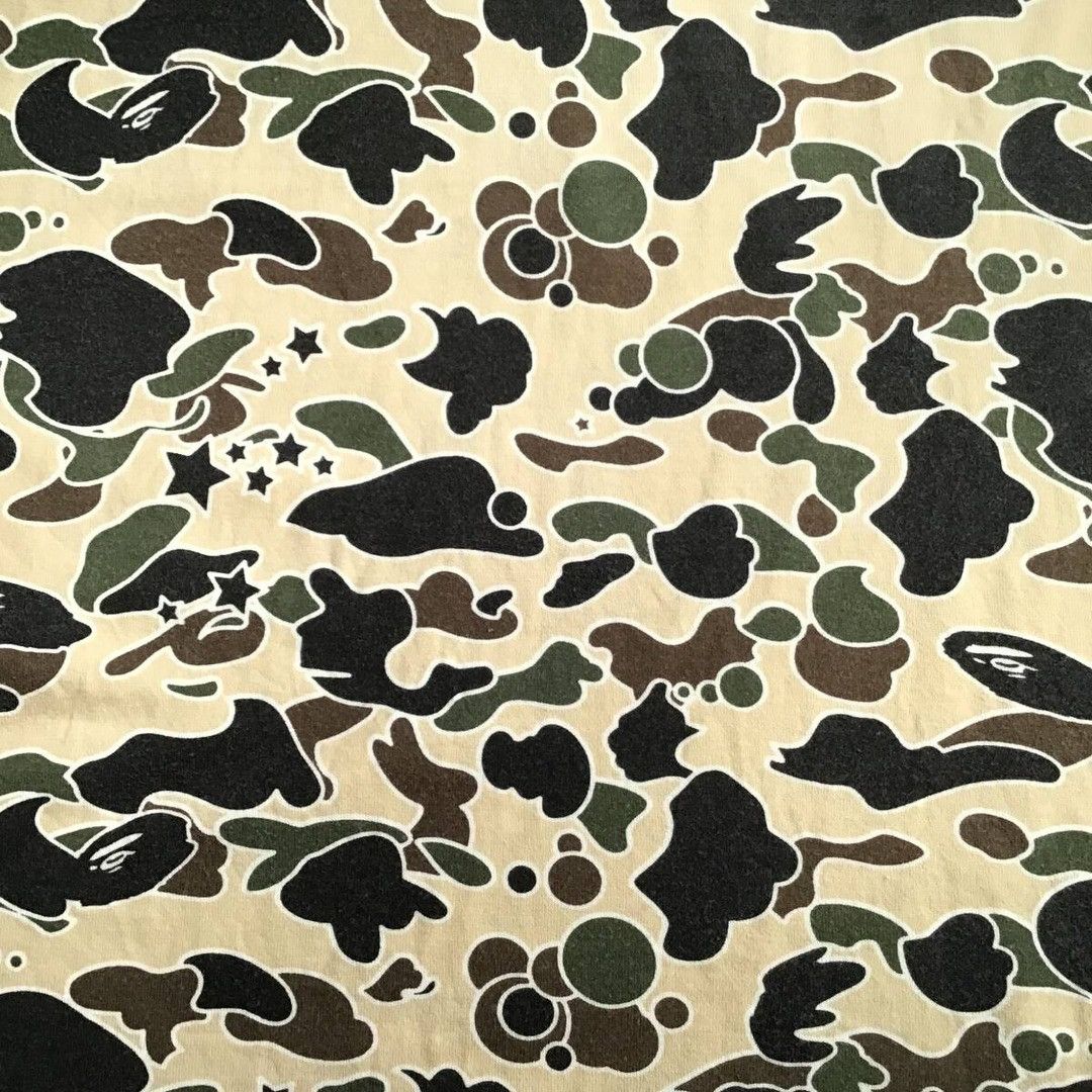 Bape 🔥Vintage🔥 BAPE sta camo T-shirt a bathing ape star NIGO Size US M / EU 48-50 / 2 - 2 Thumbnail