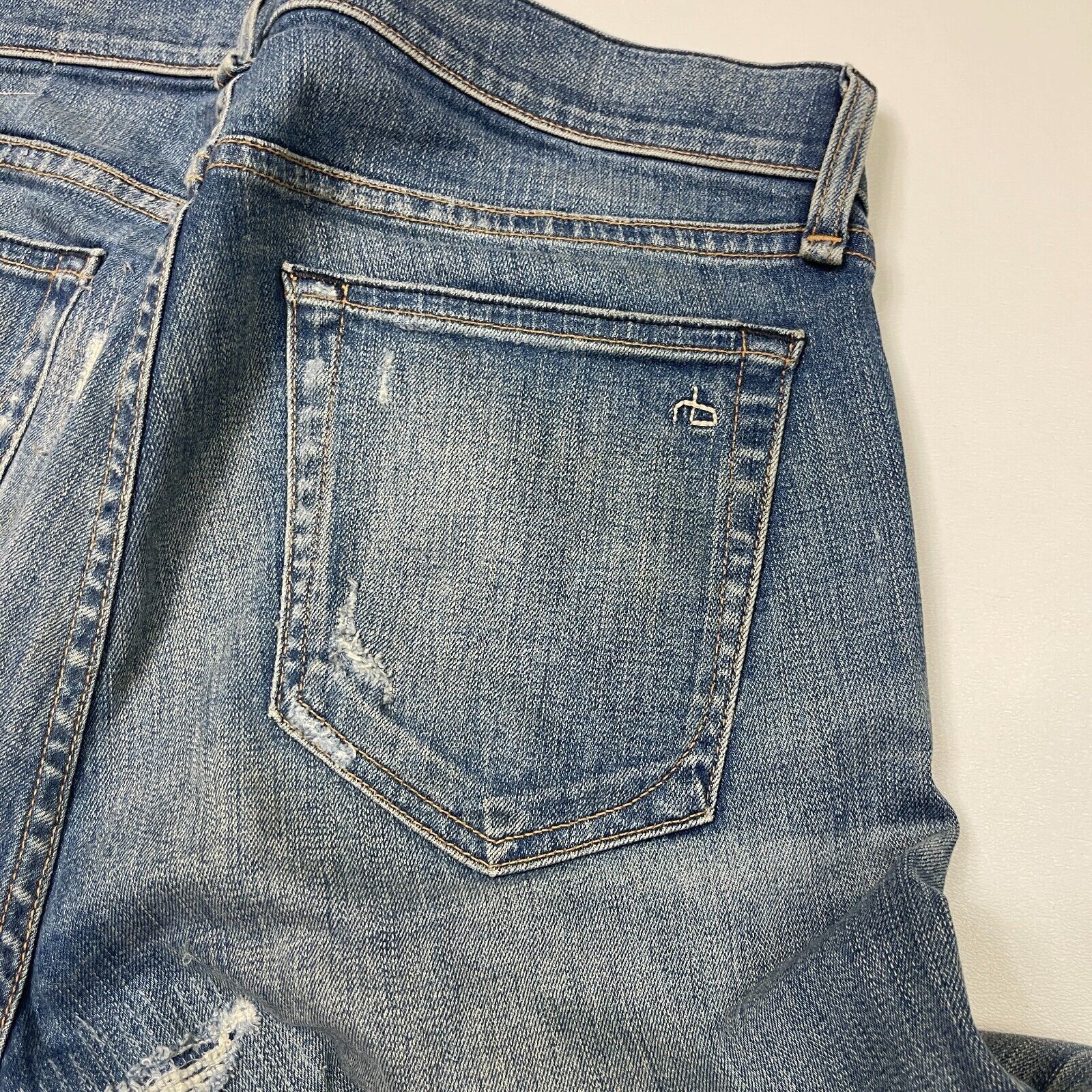 Rag & Bone Rag & Bone Standard Issue Fit 1 Skinny Leg Jeans 33 Size US 33 - 12 Thumbnail