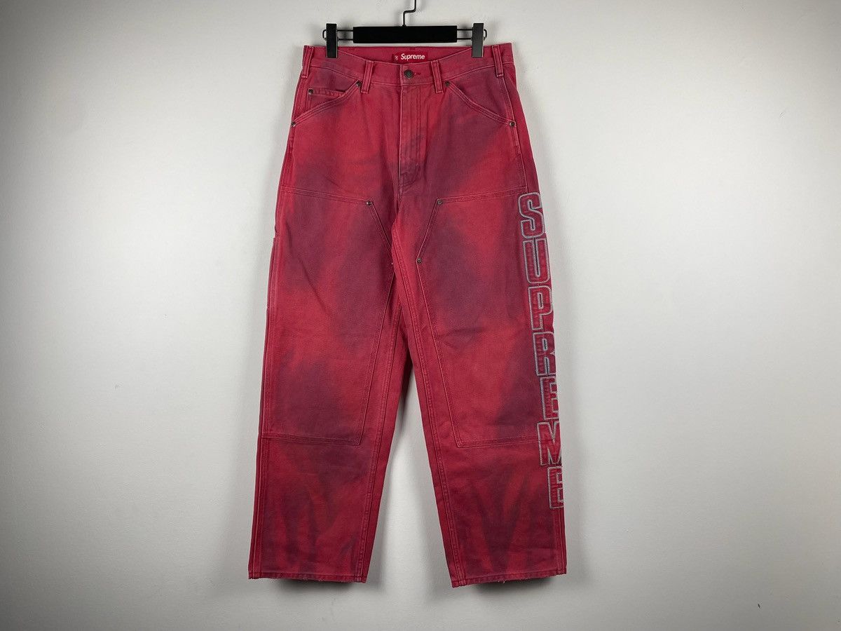 Supreme Supreme FW25 Reflective Double Knee Denim Jeans Size US 30 / EU 46 - 6 Thumbnail
