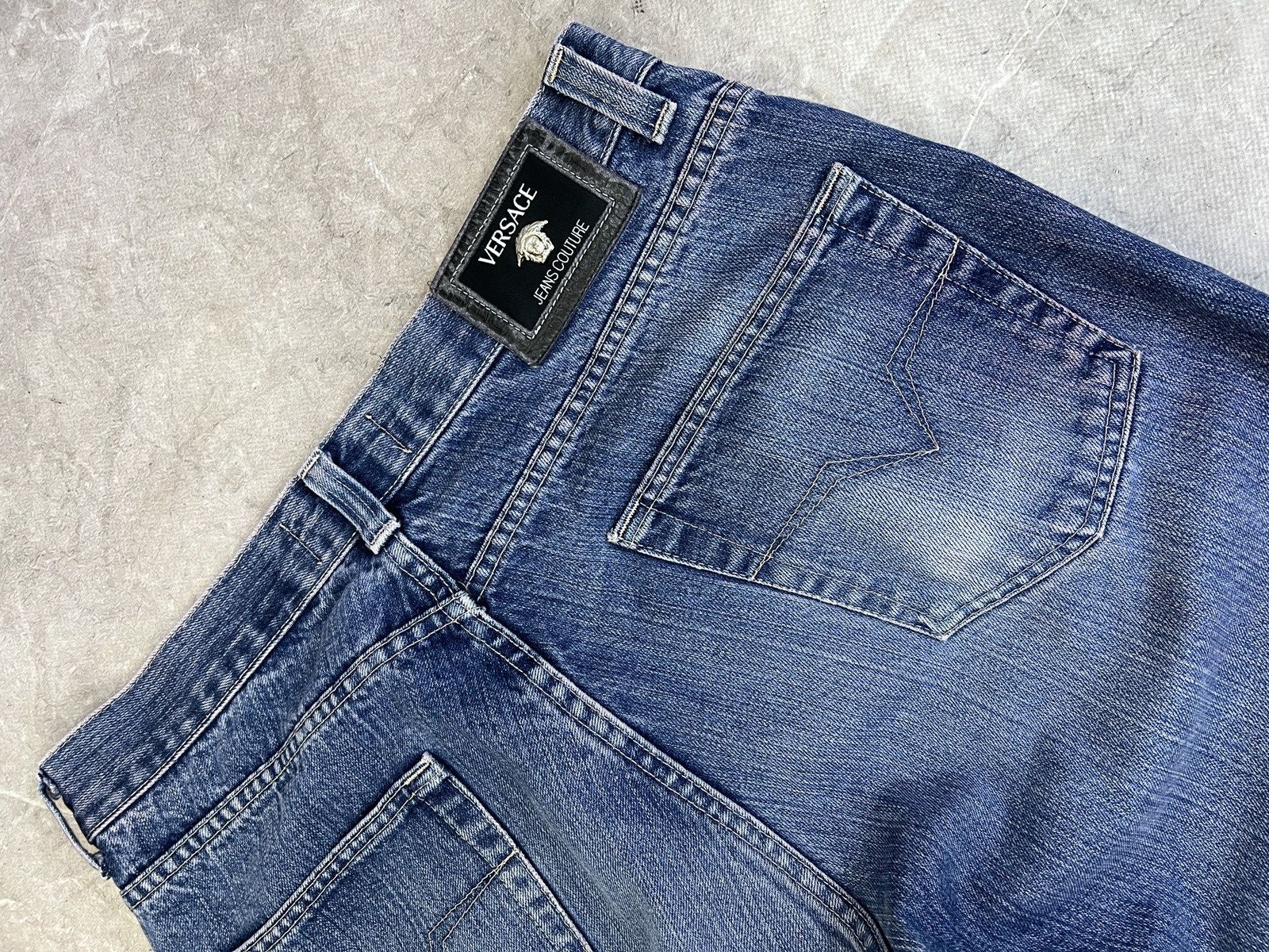 Versace Versace retro denim distressed y2k pants jeans Size US 34 / EU 50 - 15 Thumbnail