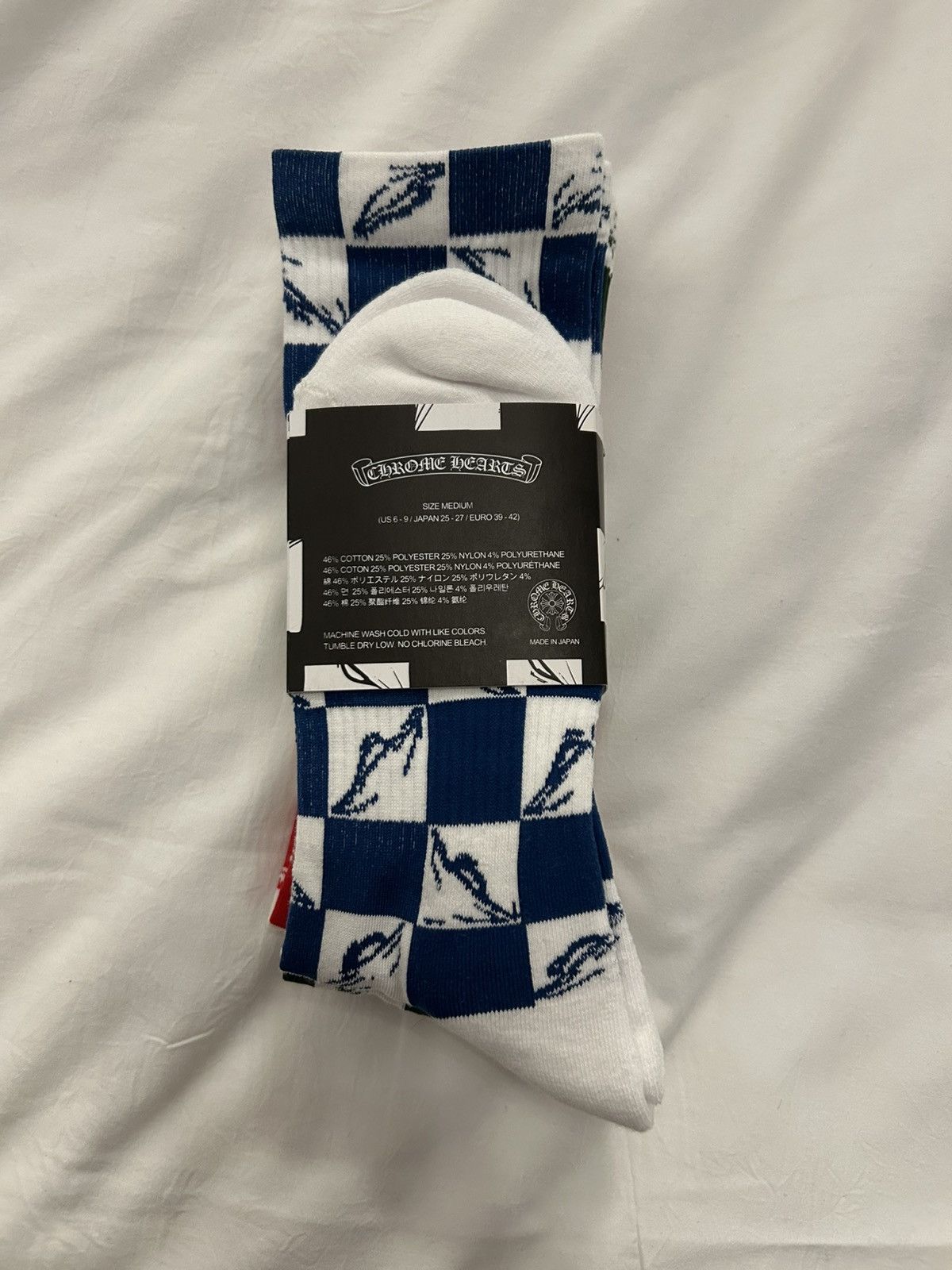 Chrome Hearts Chrome Hearts X Matty Boy 99 Eyes Multi Socks Size Medium Size ONE SIZE - 3 Thumbnail