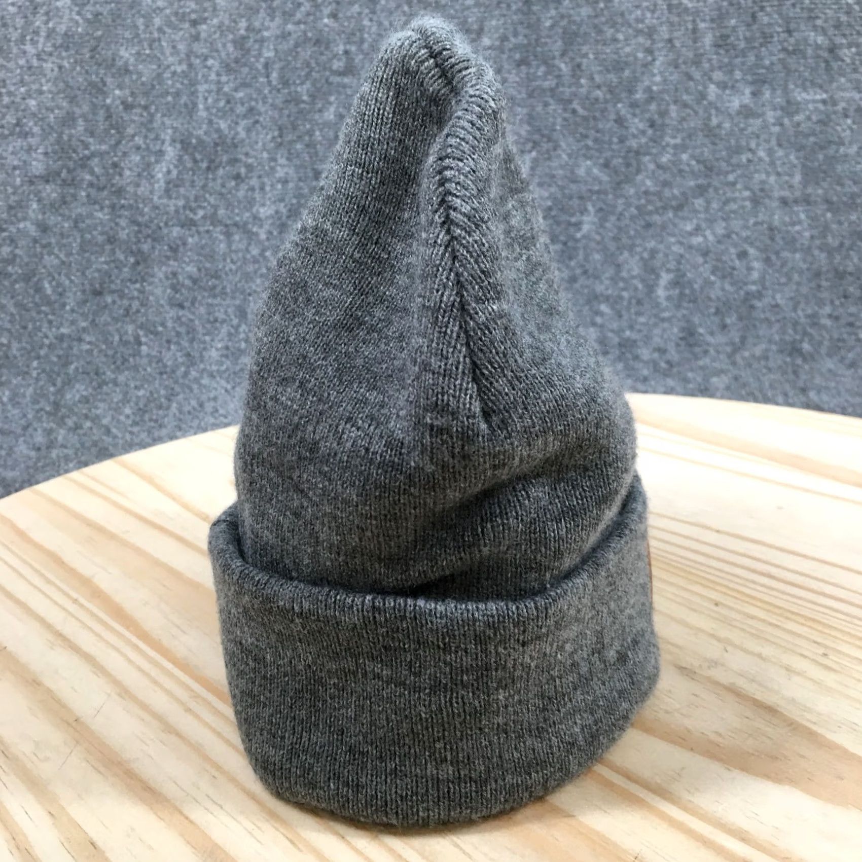 Quiksilver Quiksilver Beanie Mens One Size Gray Knitted Cuffed Winter Hat EQBHA03031 NEW Size ONE SIZE - 6 Thumbnail