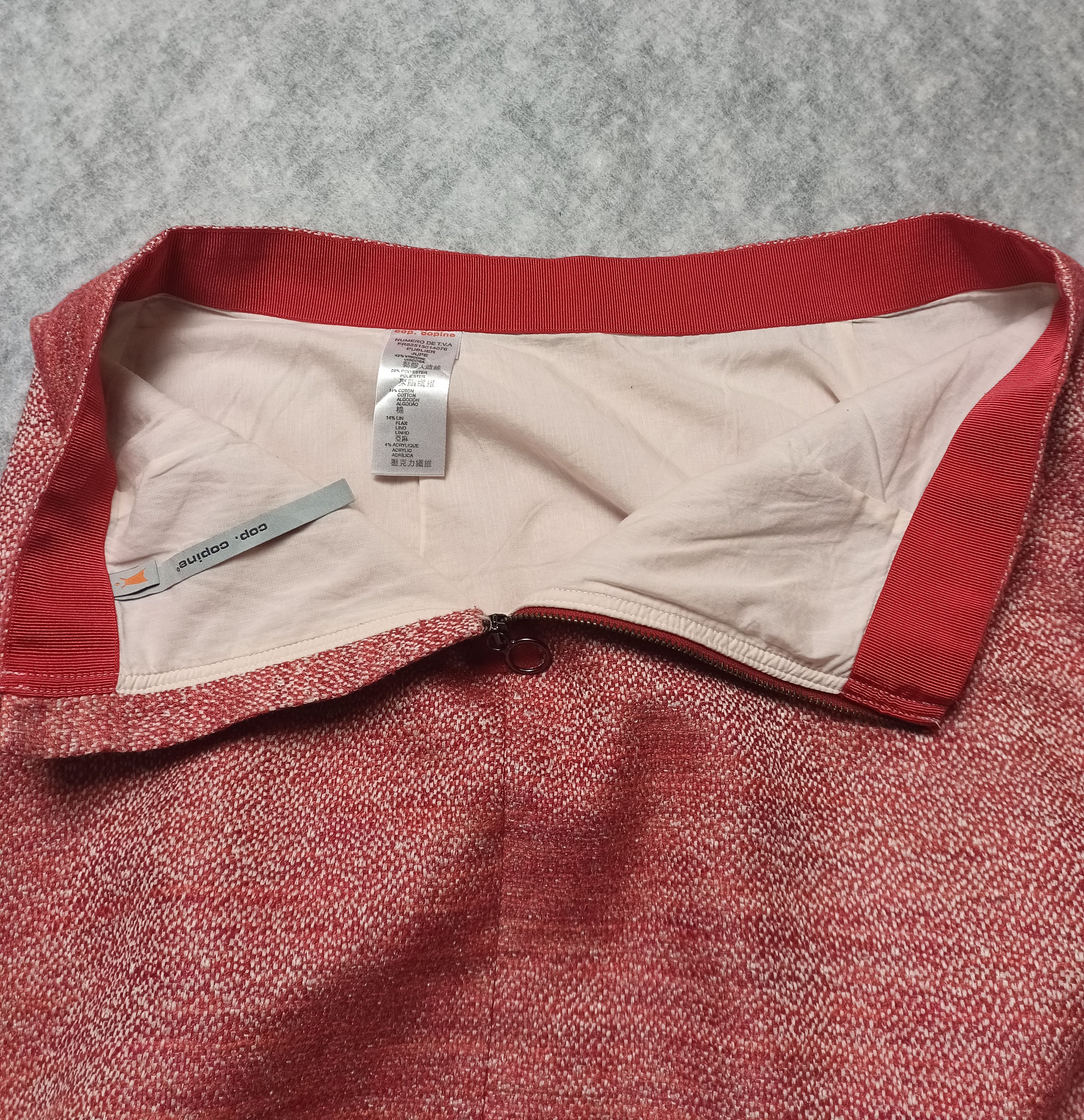 Cop Copine Cop Copine Publier Textured A-line Short Skirt EU 40 Size 27" / US 4 / IT 40 - 9 Thumbnail