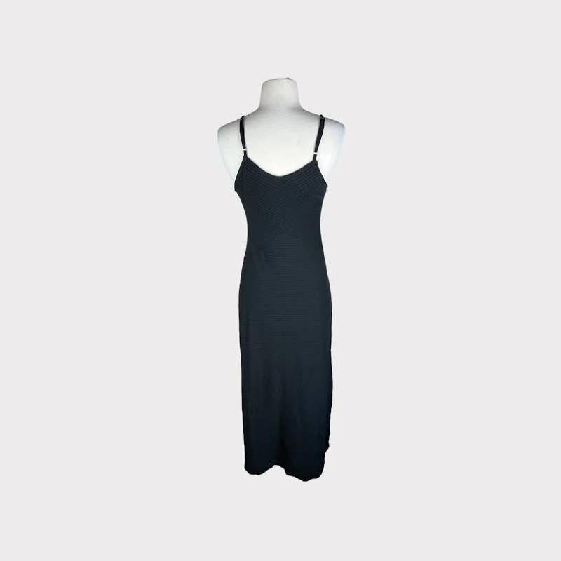 Mossimo Mossimo | Vintage Y2K Spaghetti Strap Textured Maxi Dress Size S / US 4 / IT 40 - 4 Thumbnail