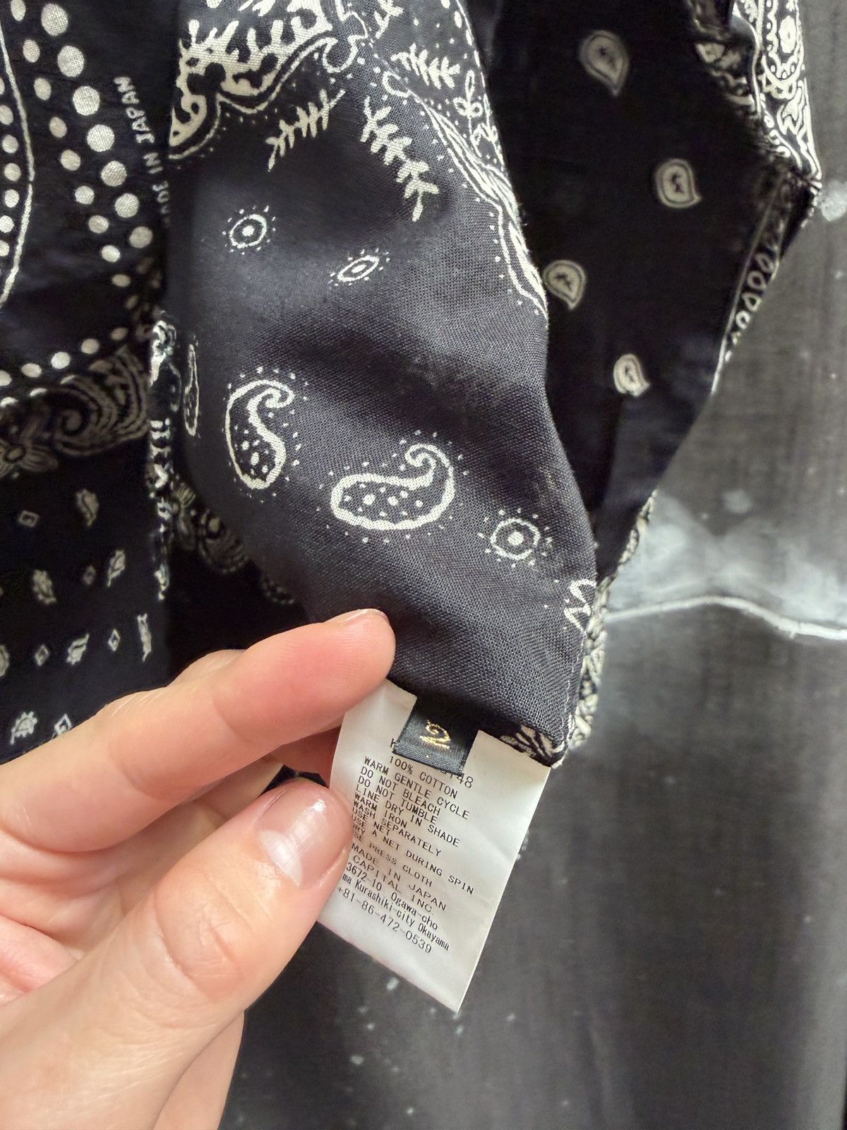 Kapital Kapital Bandana Print Shirt Size US M / EU 48-50 / 2 - 6 Thumbnail