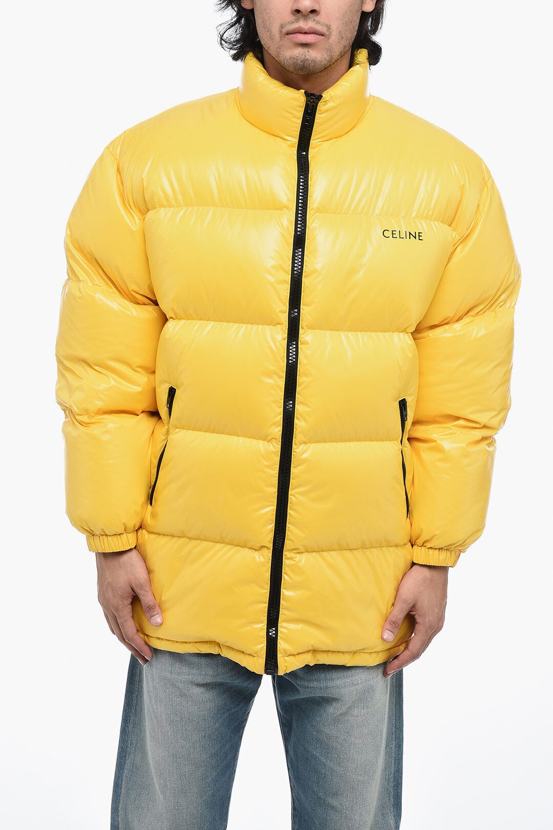 Celine og1mm0825 Oversized Down Jacket In Yellow Size US M / EU 48-50 / 2 - 2 Thumbnail