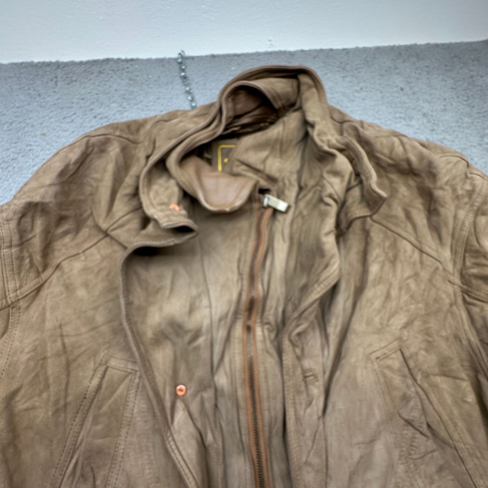 Reed Vintage Reed Leather Barn Chore Coat Jacket XL Khaki Butter Size US XL / EU 56 / 4 - 9 Thumbnail