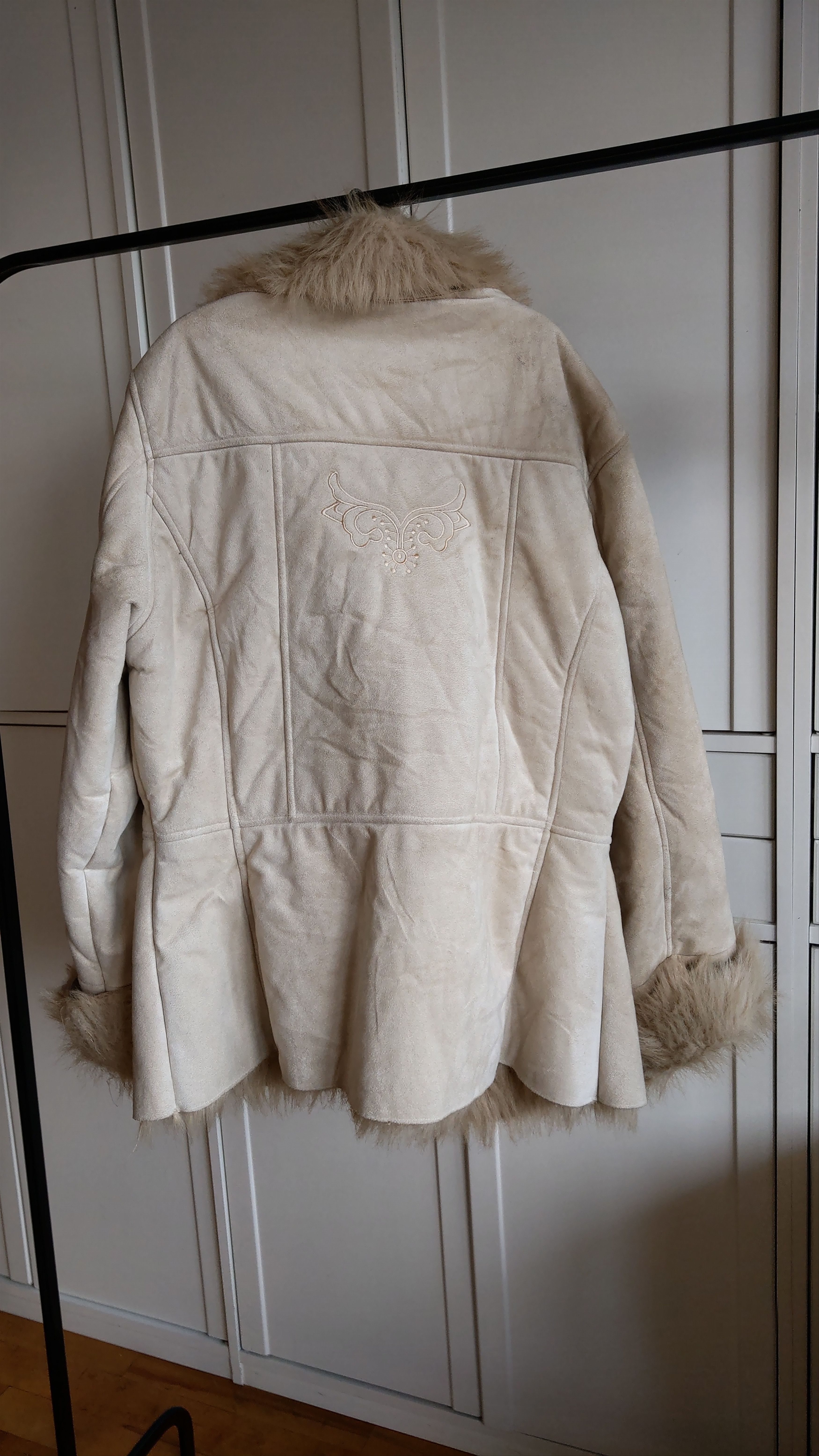 Japanese Brand × Vintage Flamboyant Fur Coat Reconstruct Alt Grunge Goth opium Faux Size US S / EU 44-46 / 1 - 14 Thumbnail