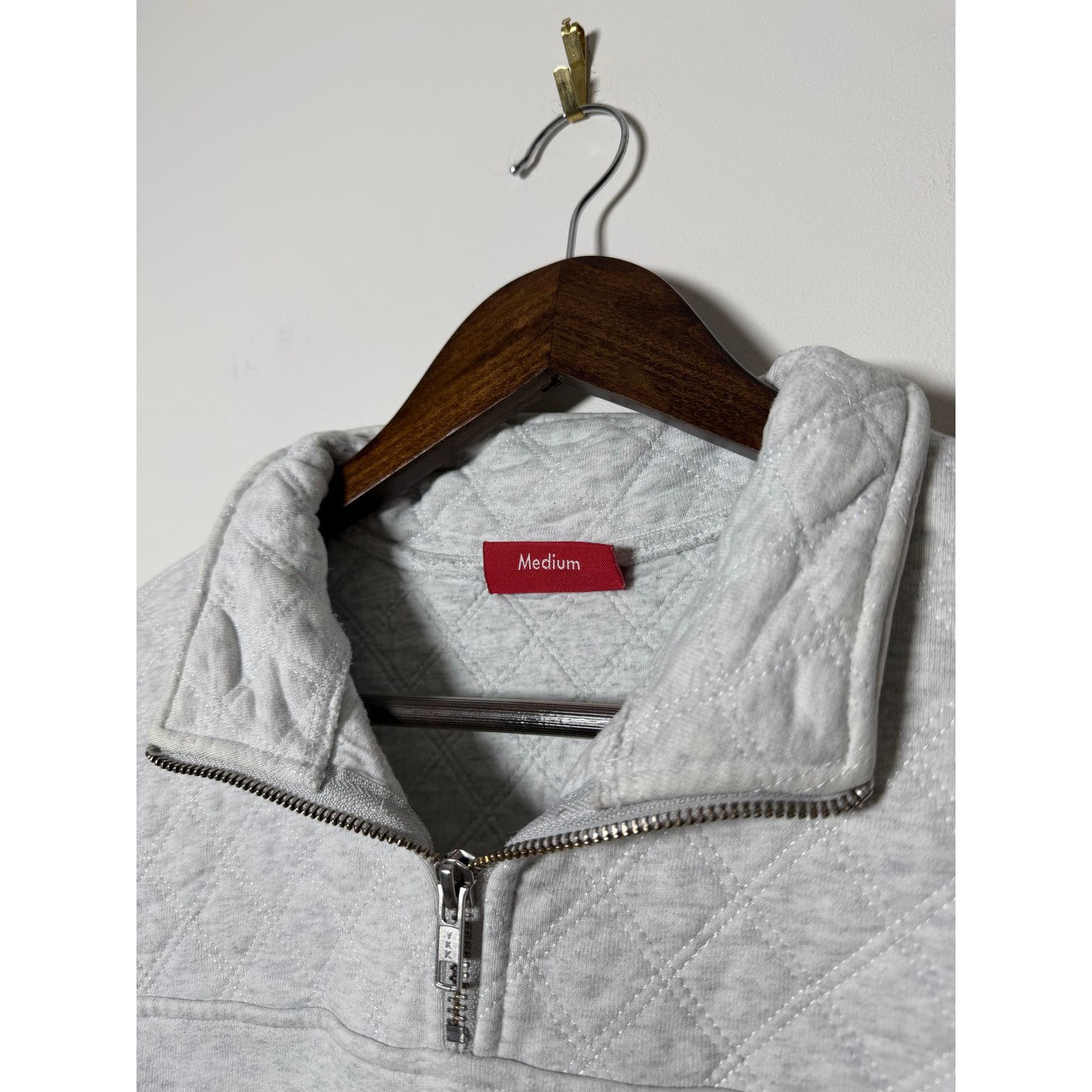 Supreme Supreme Forever Half Zip Sweatshirt Size US M / EU 48-50 / 2 - 4 Thumbnail