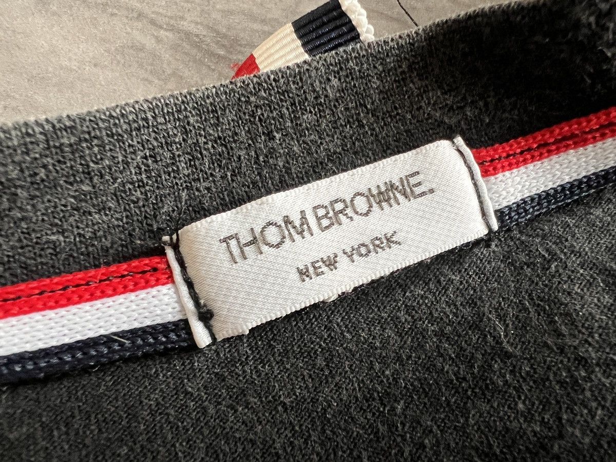 Thom Browne Thom Browne : Short Sleeve Side Strip Button Ups Size US L / EU 52-54 / 3 - 7 Thumbnail