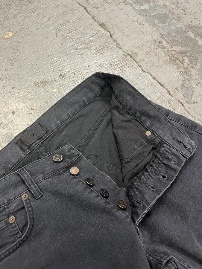 Acne Studios 2000s Acne Studios Slim Faded Black Jeans Size US 30 / EU 46 - 10 Thumbnail