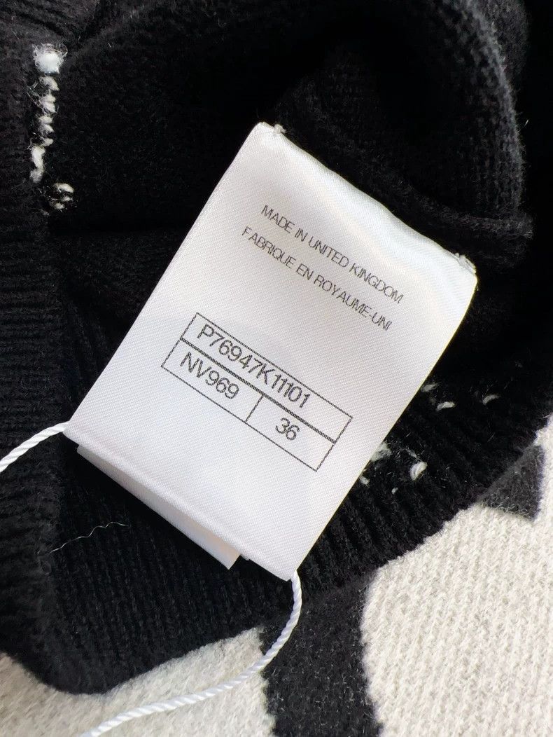 Chanel Chanel Black Bow Knit Cardigan Jacket Size M / US 6-8 / IT 42-44 - 6 Thumbnail