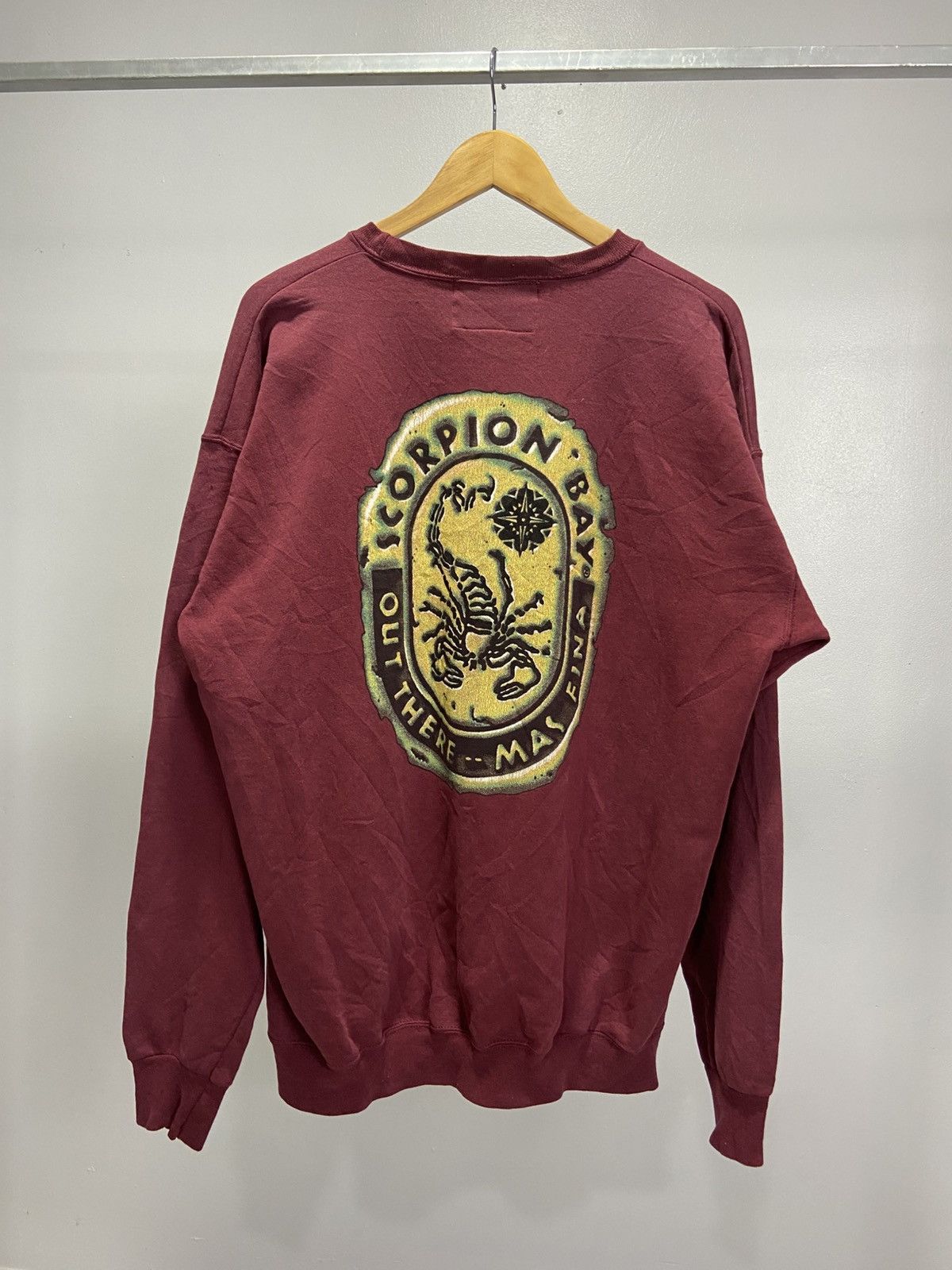Vintage Vintage Scorpion Bay USA Mas Fina sweatshirt Size US L / EU 52-54 / 3 - 1 Thumbnail