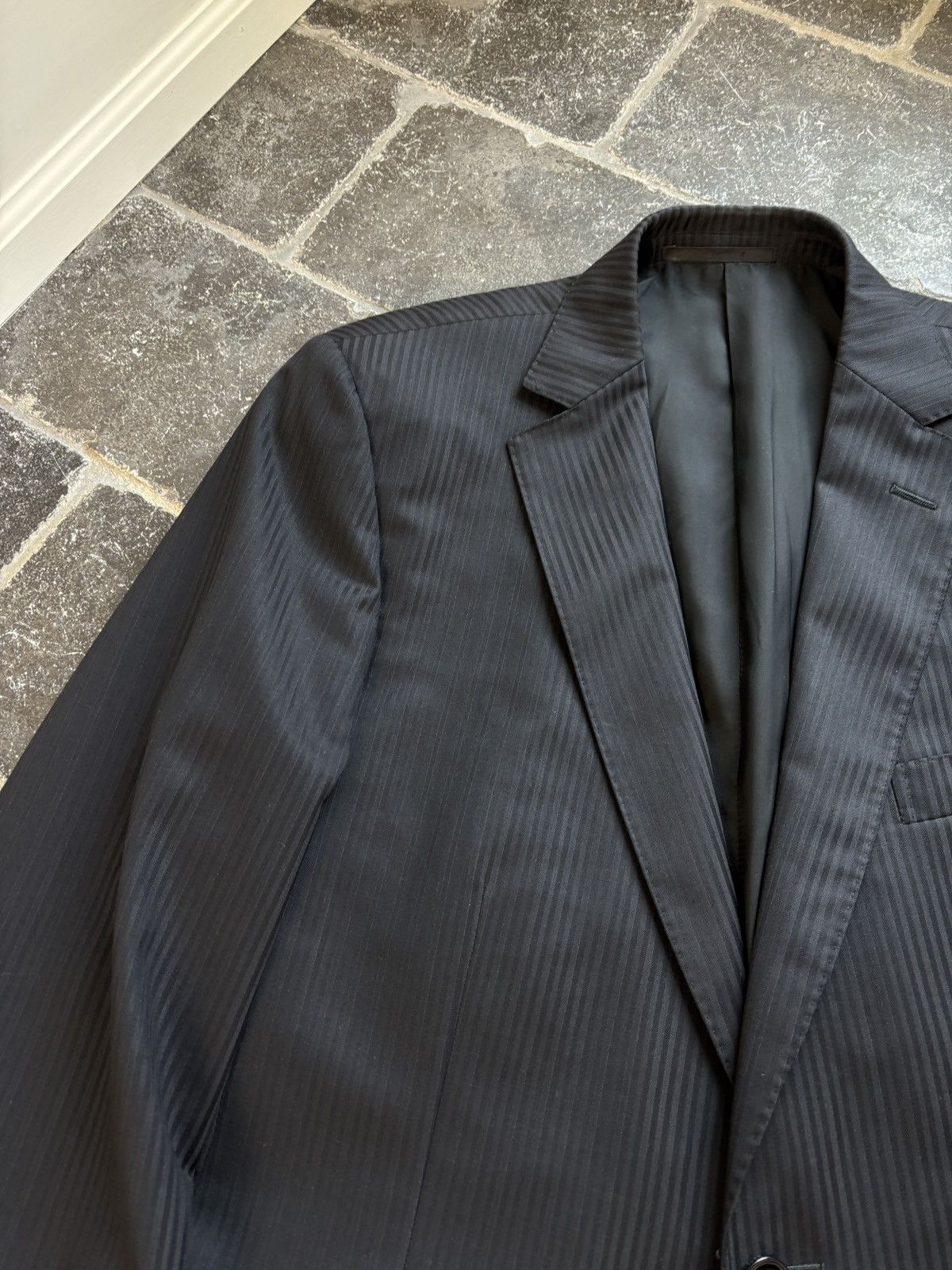 Ermenegildo Zegna Z Zegna Suit 2pc Two Piece Set Jacket Pants Tuxedo Designer Size 38S - 6 Thumbnail