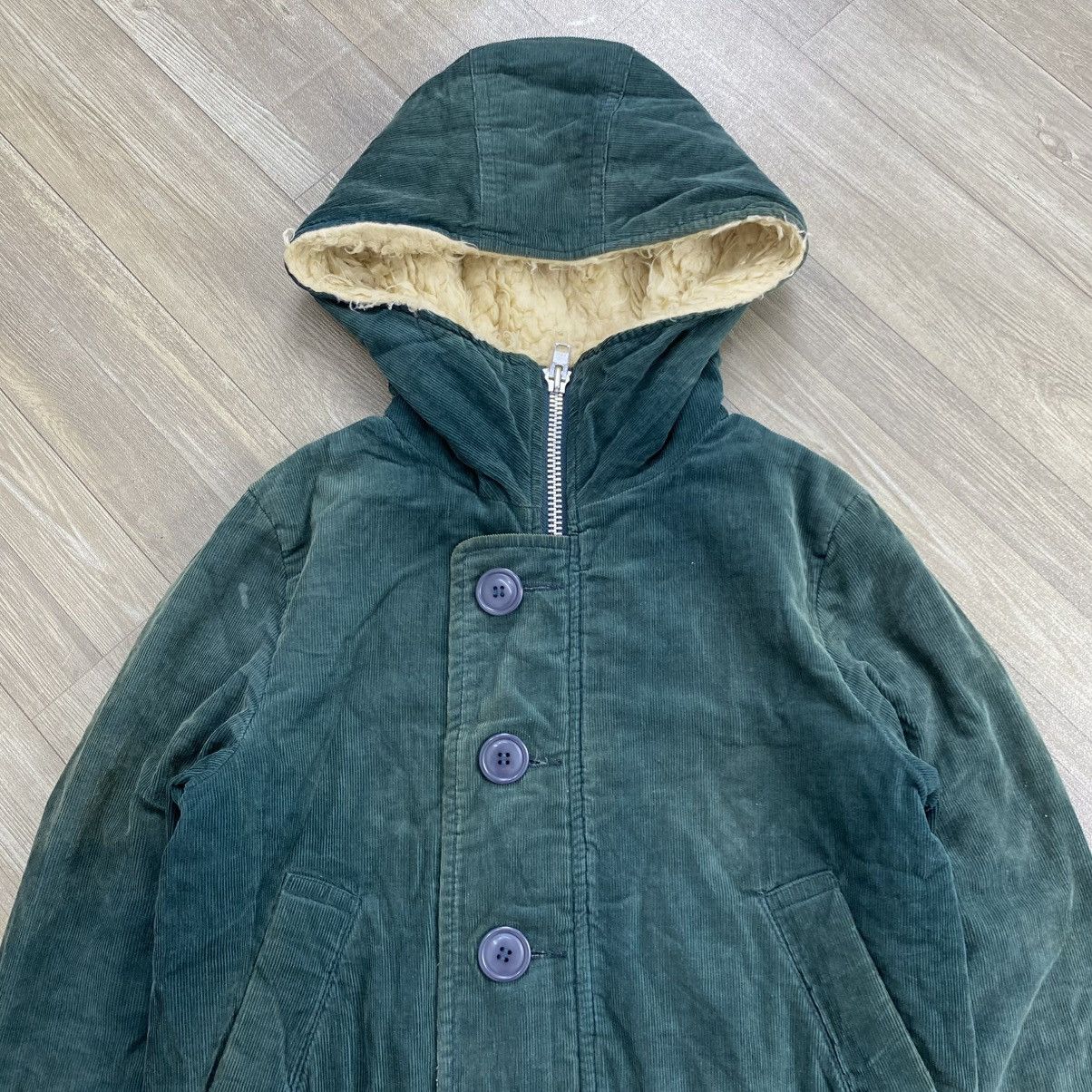 Issey Miyake 💥RARE💥 Sunao Kuwahara By Issey Miyake Corduroy Fur Jacket Size M / US 6-8 / IT 42-44 - 3 Thumbnail