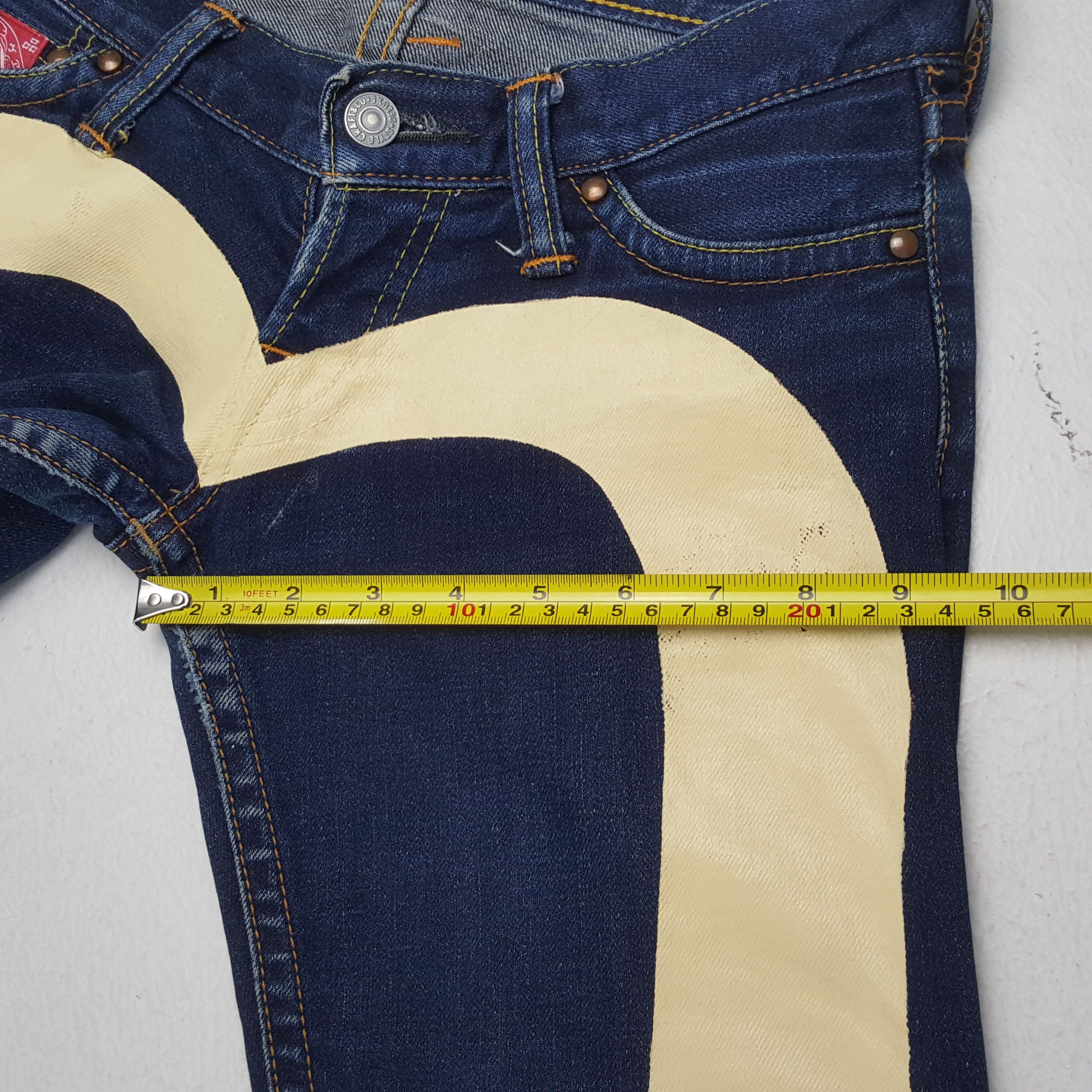 Evisu × Japanese Brand × Vintage Vintage EVISU Japanese Brand Daicock Custom Style Jeans Size 28" / US 6 / IT 42 - 9 Thumbnail