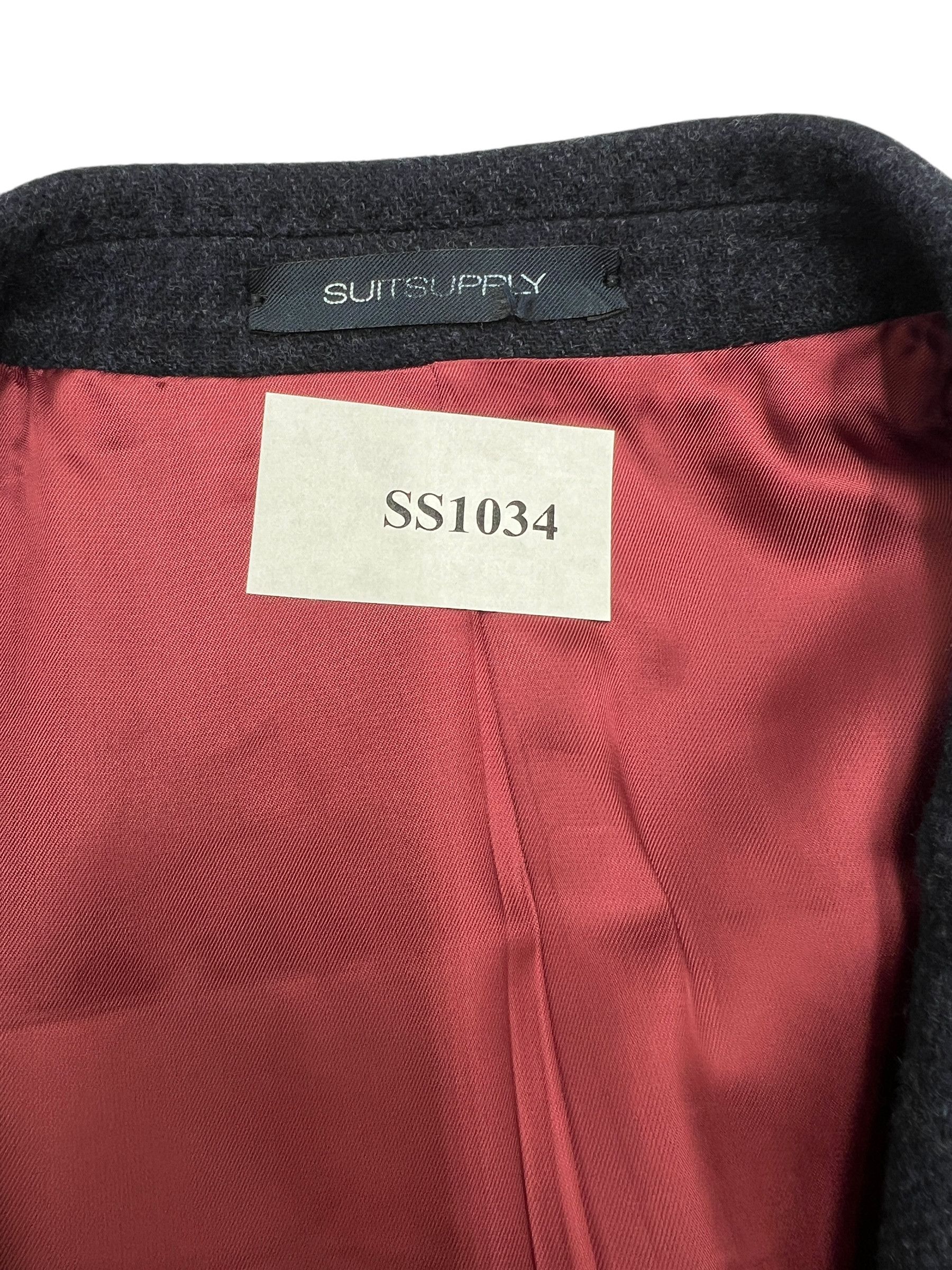 Suitsupply Bleecker Wool Cashmere Coat Jacket Overcoat Size UK/US:52R Size US XXL / EU 58 / 5 - 10 Thumbnail