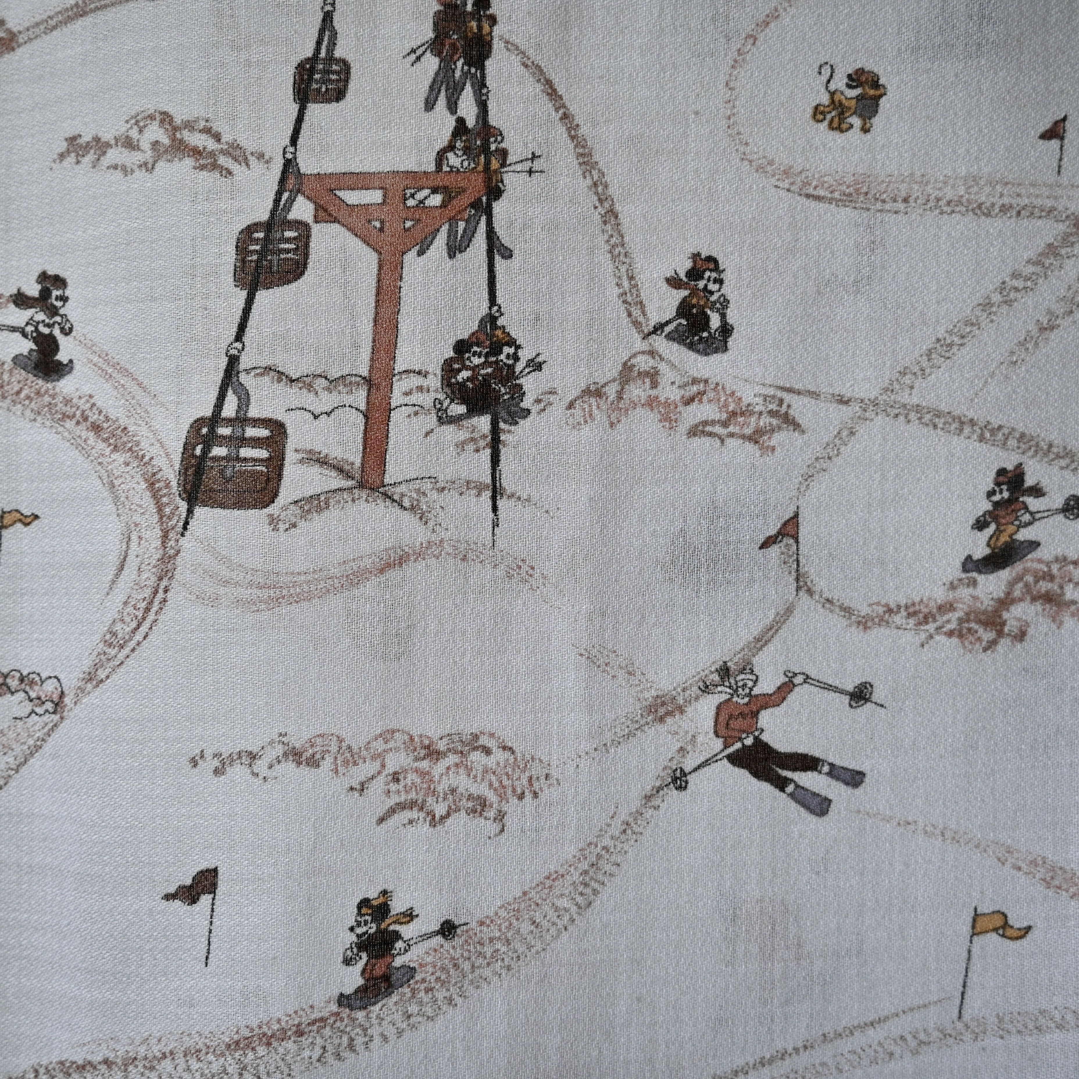 Kennington Ltd. VTG 1970s Kennington mickey mouse in snow mountain shirt Size US M / EU 48-50 / 2 - 4 Thumbnail