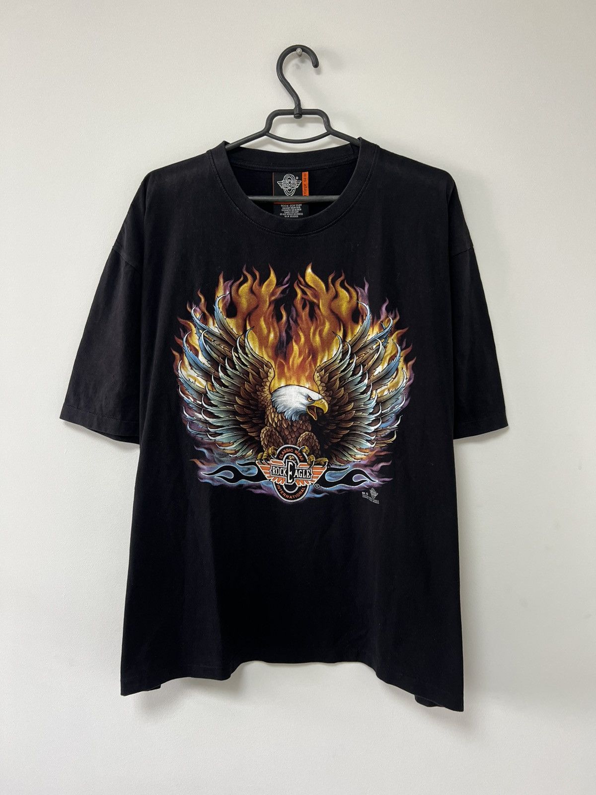 Harley Davidson Vintage 90’s Harley Davidson International Rock Eagle sz 3XL Size US XXL / EU 58 / 5 - 2 Thumbnail