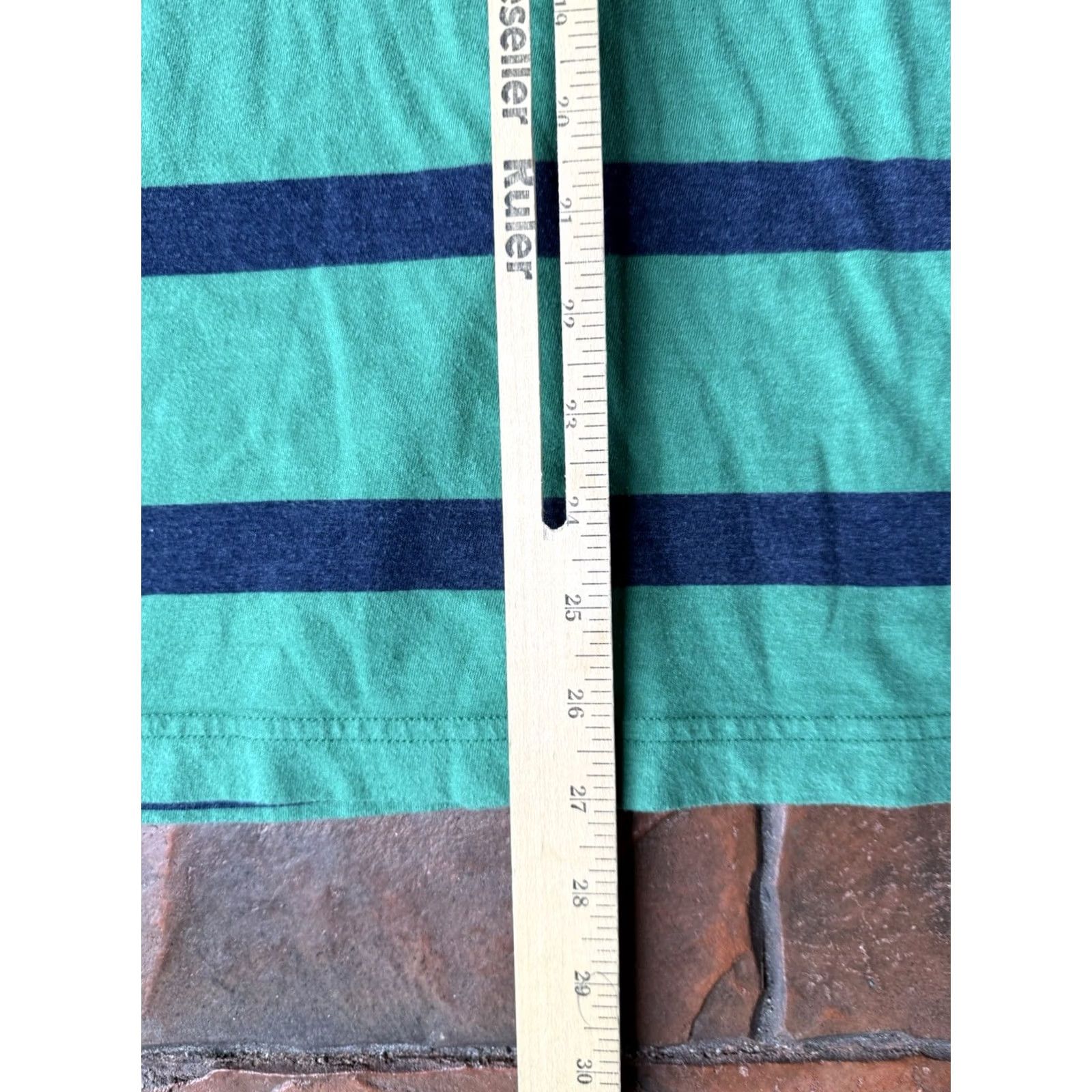 Abercrombie & Fitch VINTAGE Abercrombie & Fitch Muscle Striped Long Sleeve Shirt Mens Large Green Crew Neck Knit Cotton Logo No Size US L / EU 52-54 / 3 - 5 Thumbnail