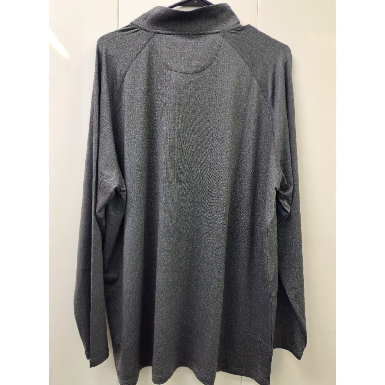 Vintage NWT BERTIGO Mens Performance Long Sleeve 1/4 Zip Pullover Golf/Casual 2XL Gray Raglan Sleeve Stand-Up Mock Neck Lightweight Easy Care All Seasons Size US XXL / EU 58 / 5 - 3 Thumbnail
