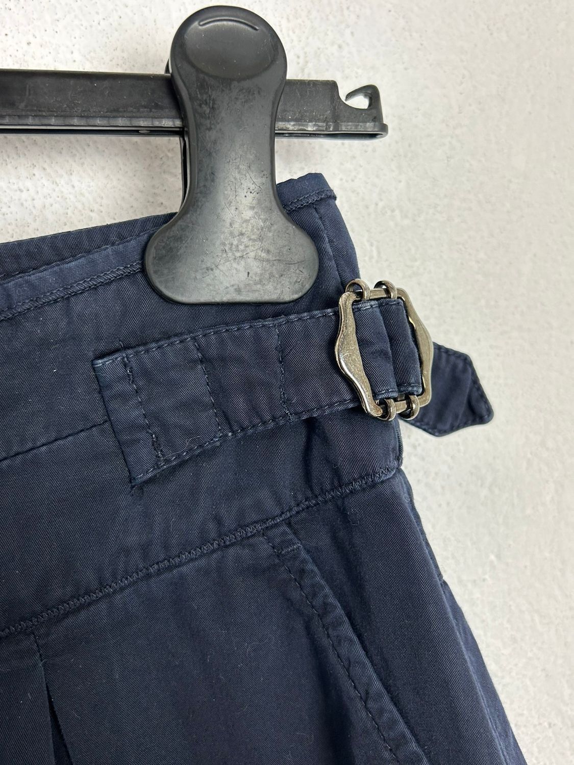 Prada 00s Vintage Prada 2006 Red Tag Mini Skirt In Blue Size 26" / US 2 / IT 38 - 4 Thumbnail
