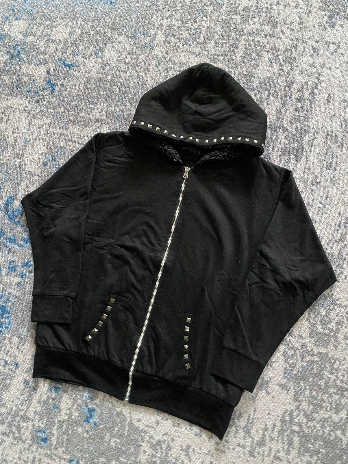 If Six Was Nine Cutie Beauty Studded sherpa ziphoodie ifsix lgb style Size US L / EU 52-54 / 3 - 2 Thumbnail