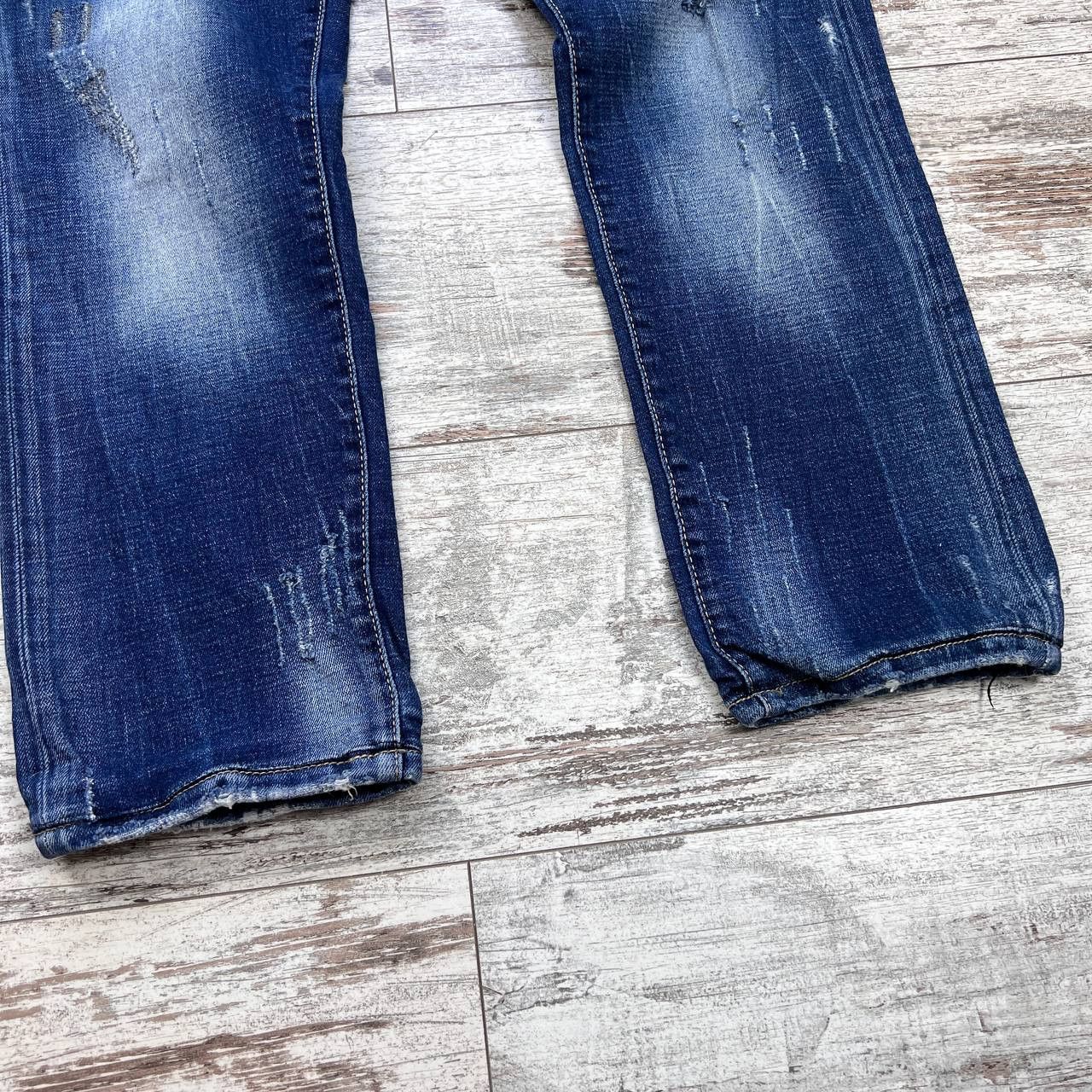 Dsquared2 Dsquared2 Men's Distressed Jeans Ripped Patched Paint Size US 32 / EU 48 - 4 Thumbnail