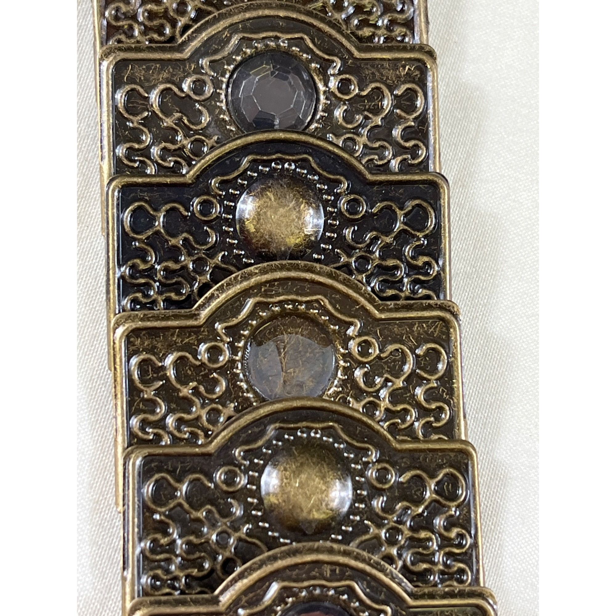 Steve Madden Steve Madden SKU 7678 Womens Antique Style Metal and Elasti Size ONE SIZE - 6 Thumbnail