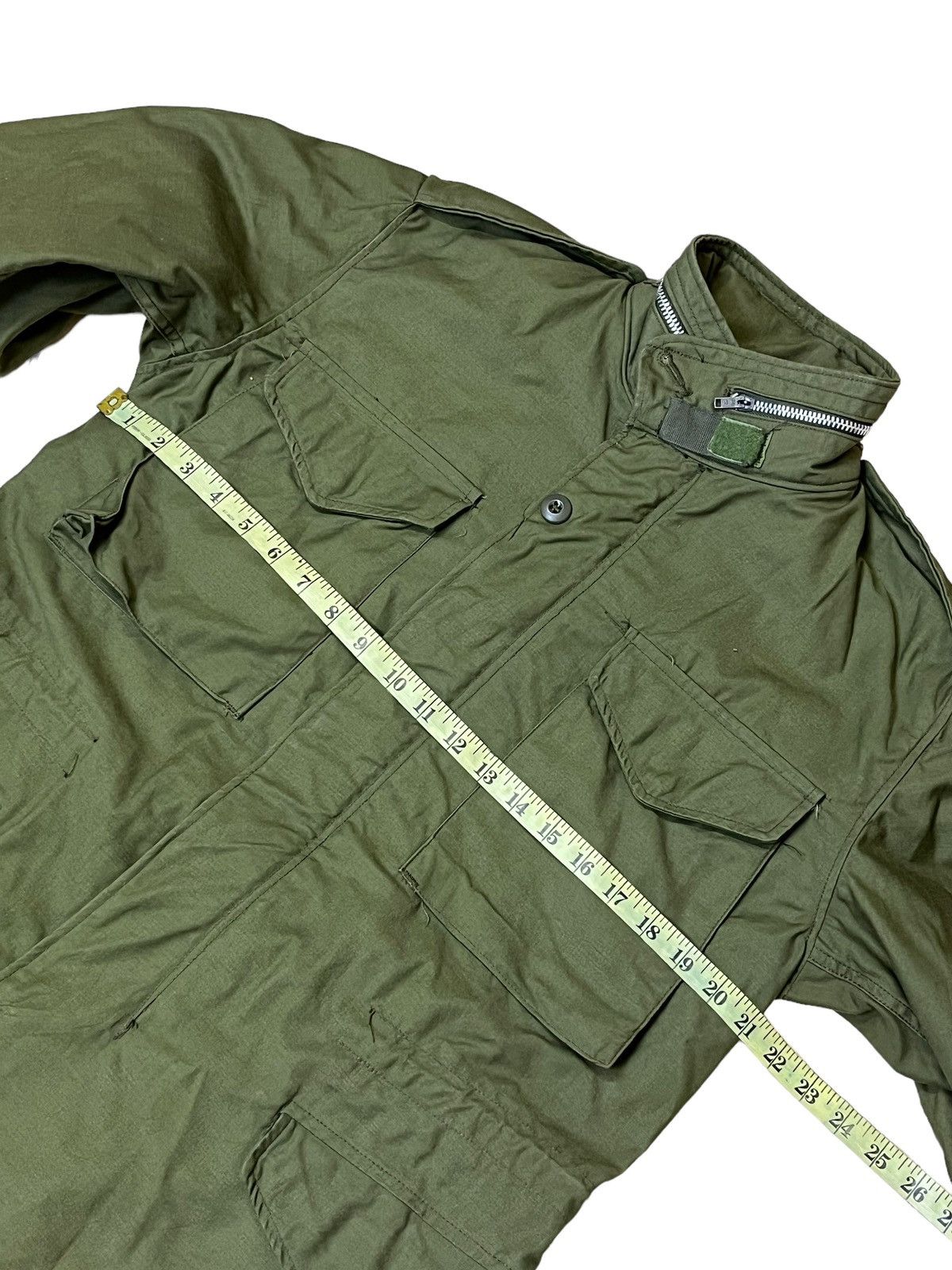 Alpha Industries VINTAGE 60s ALPHA INDUSTRIES M-65 OG-107 FIELD ARMY JACKET Size US S / EU 44-46 / 1 - 17 Thumbnail