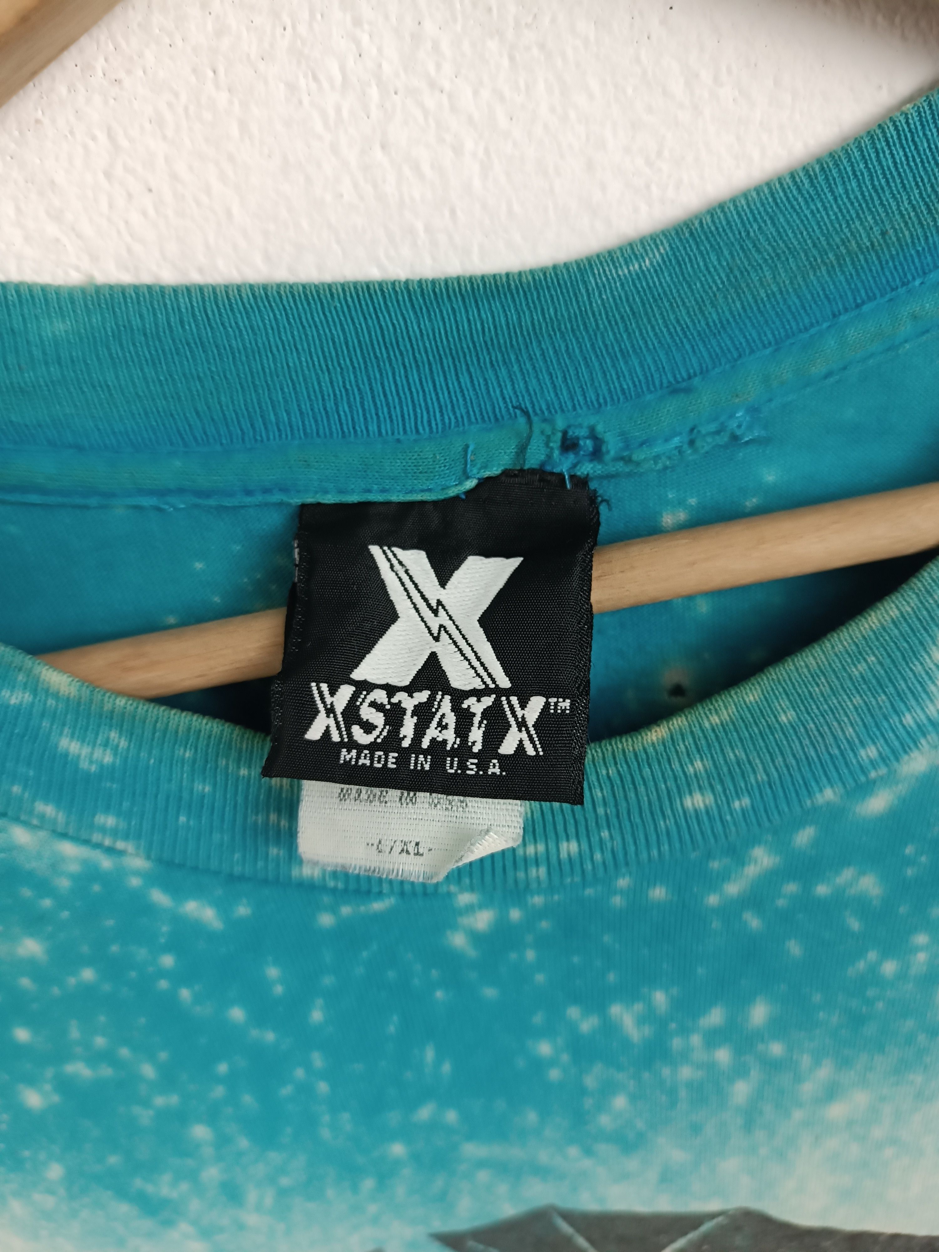 Other THRASHED FADED VINTAGE 90'S XSTATX BAT FAM VAMPIRE VERY RARE Size US XL / EU 56 / 4 - 8 Thumbnail