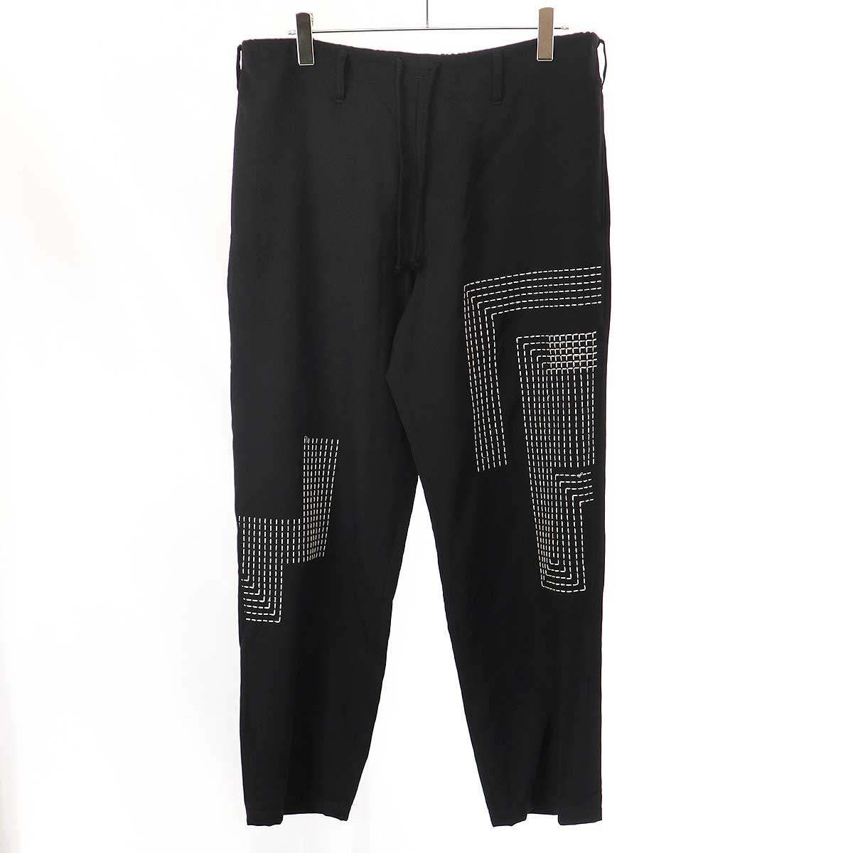 Yohji Yamamoto Yohji Yamamoto POUR HOMME 16SS Wool Easy Pants Size US 37 - 1 Thumbnail