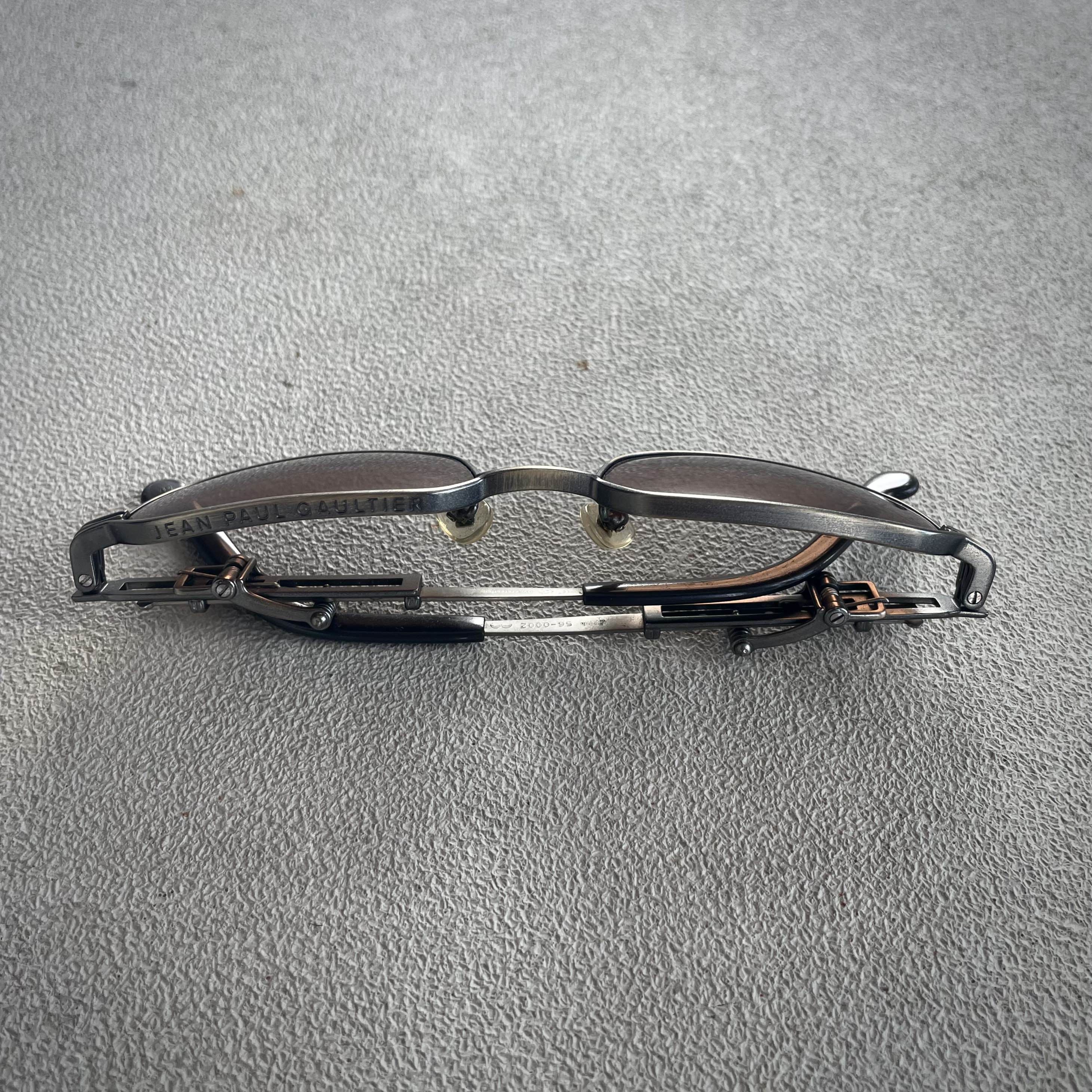 Jean Paul Gaultier Rectangular Belt Buckle Sunglasses Size ONE SIZE - 5 Thumbnail