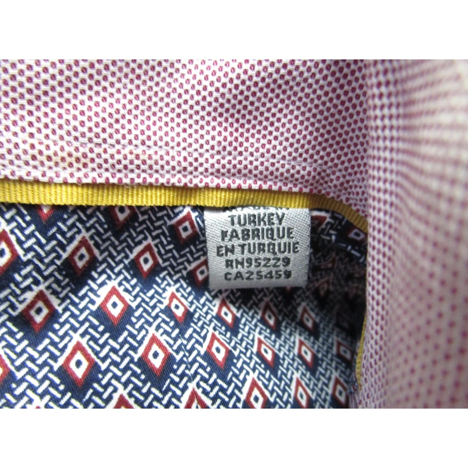 Ted Baker Ted Baker Shirt Mens Small Purple Gingham Check Button-Up Casual Classic Long Sleeve Size US S / EU 44-46 / 1 - 5 Thumbnail