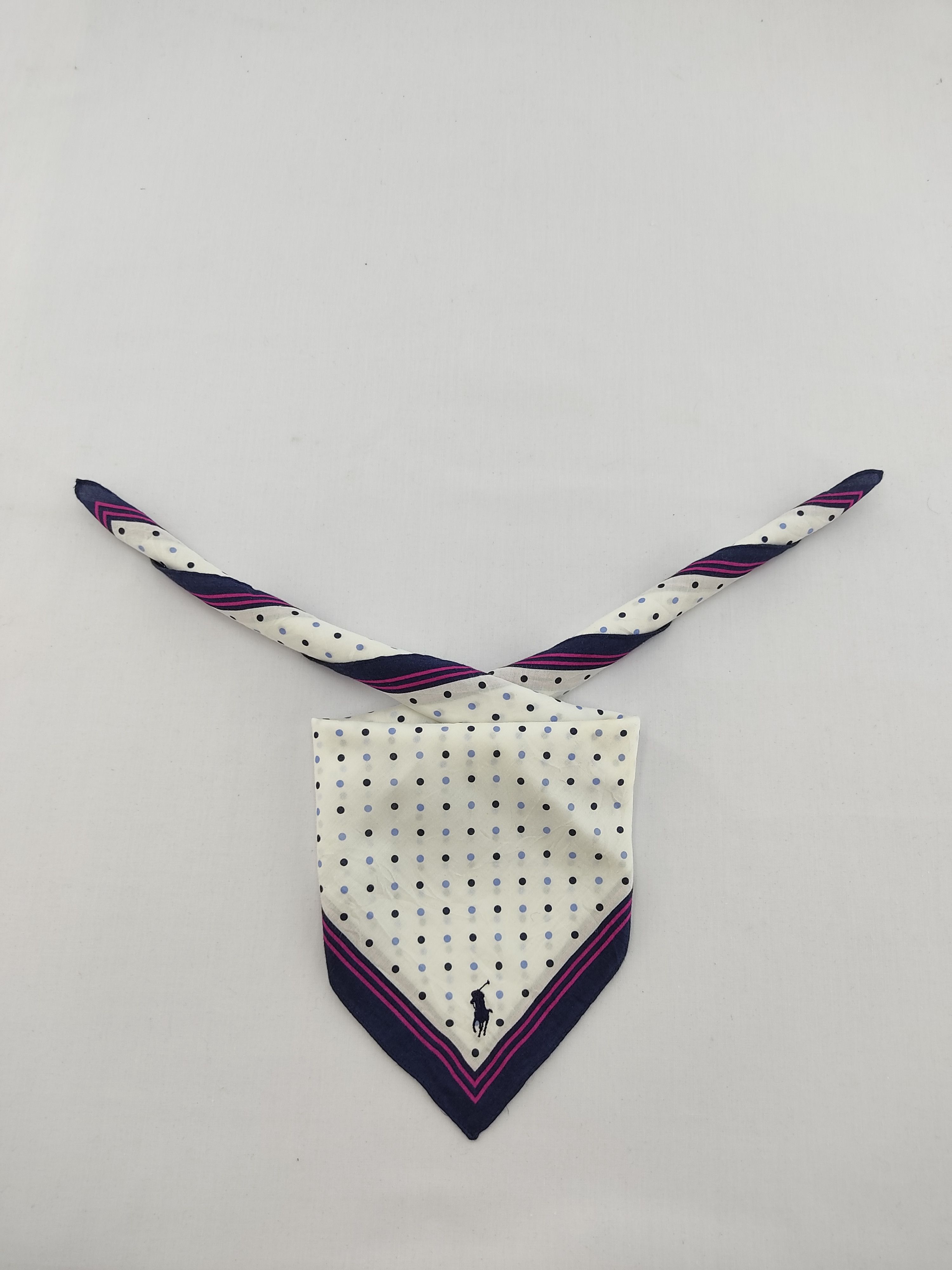 Polo Ralph Lauren × Vintage Polo Ralph Lauren Handkerchief / Neckwear / Bandana Size ONE SIZE - 1 Thumbnail