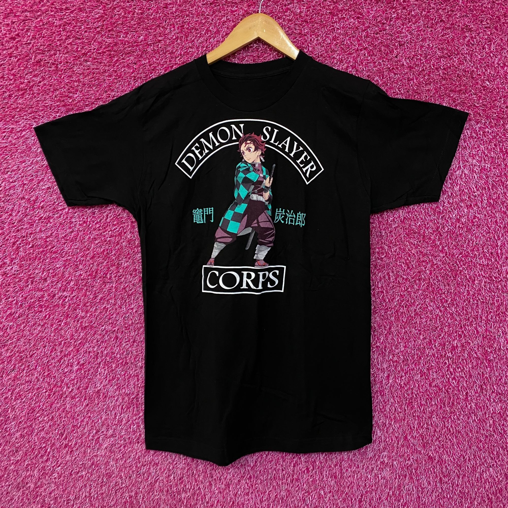 Anime Demon Slayer Corps Tanjiro Tshirt size medium Size US M / EU 48-50 / 2 - 1 Thumbnail