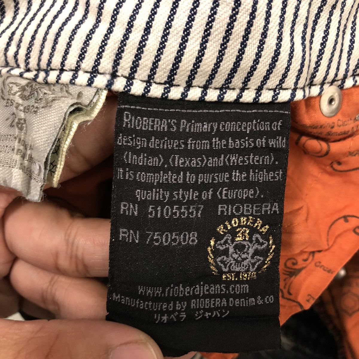 Japanese Brand 🔥Rare Bowcut Denim Distressed Jeans Riobera Designer Size US 30 / EU 46 - 15 Thumbnail