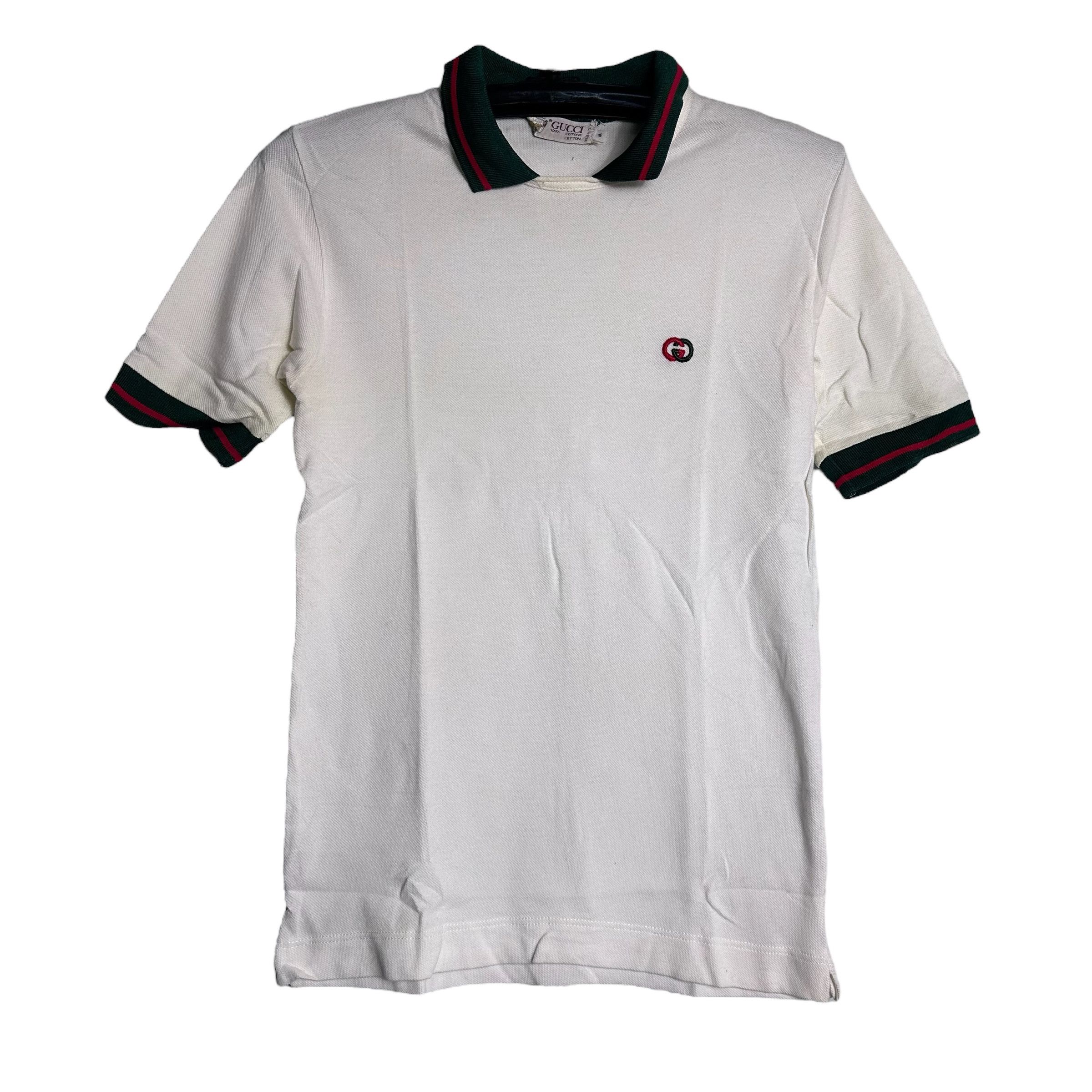 🔥RARE🔥Vintage Gucci Stripes Collar Polo Shirt
