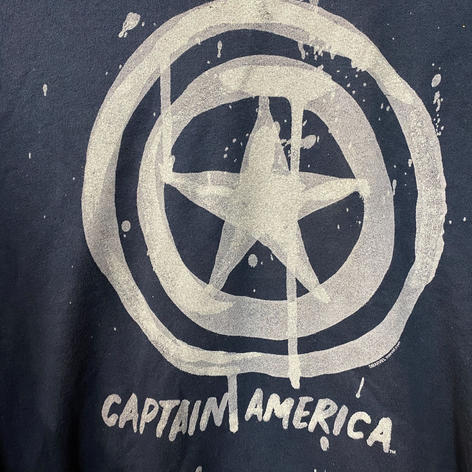 Junk Food Marvel Captain America Crewneck Sweatshirt Medium Size US M / EU 48-50 / 2 - 2 Thumbnail