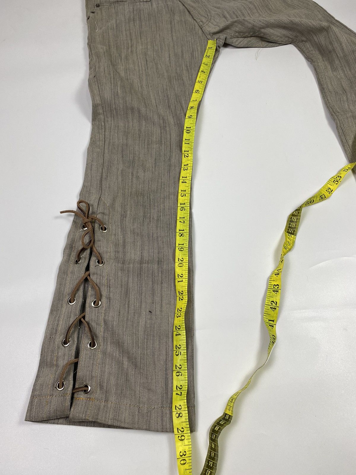 If Six Was Nine lace up male&co pant ifsixwasnine vkei style Size US 30 / EU 46 - 15 Thumbnail