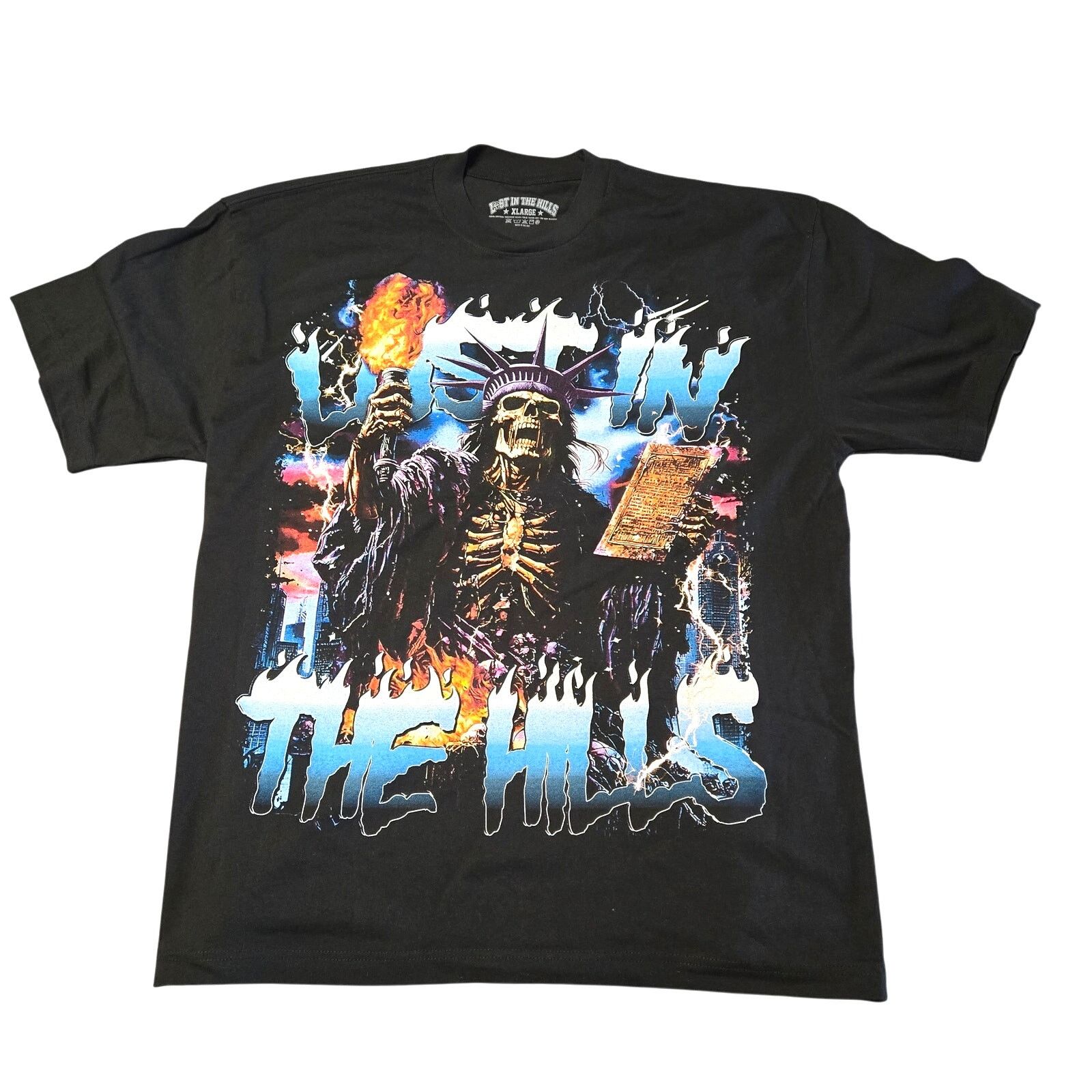 Other Lost Hills Sz XL Mens Black Statue Of Liberty Shirt Size US XL / EU 56 / 4 - 1 Thumbnail