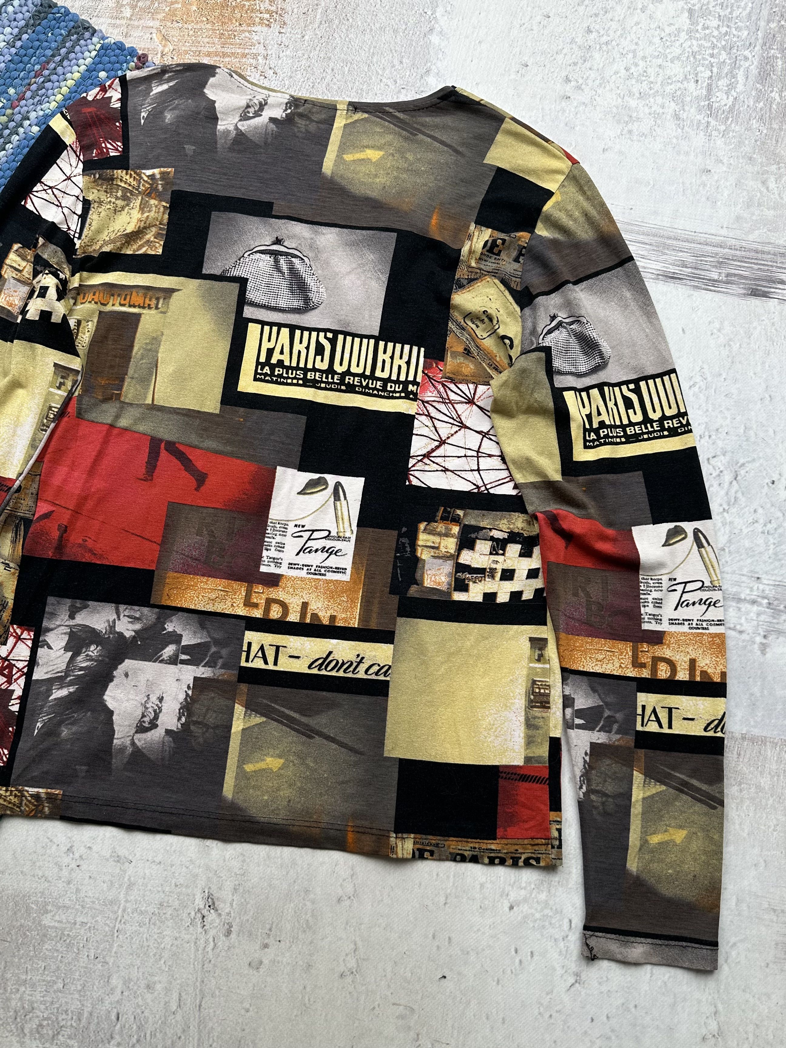Japanese Brand Vintage Printed Long Sleeve A138(446)(D15) Size US S / EU 44-46 / 1 - 8 Thumbnail
