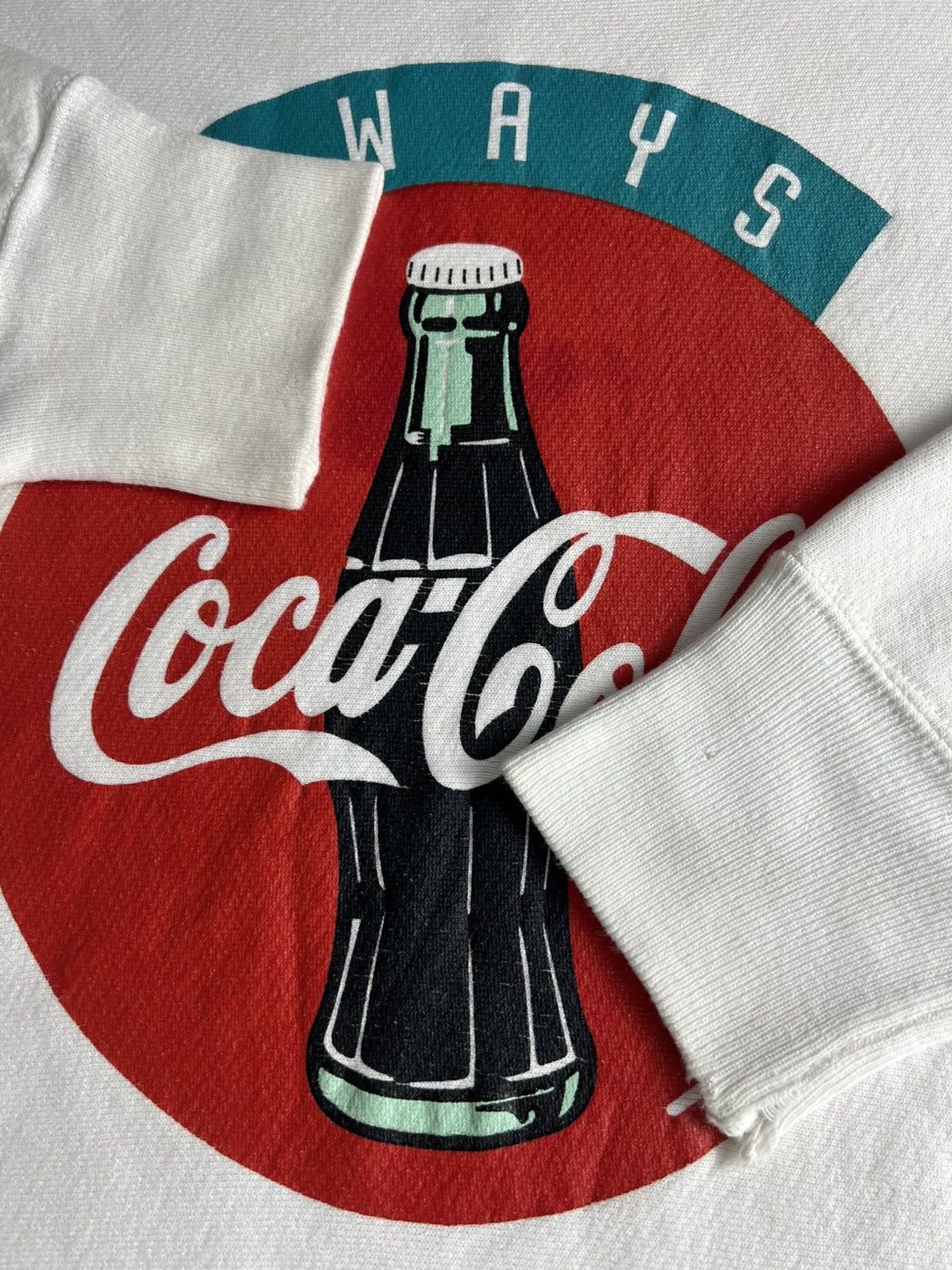 Coca Cola Vintage Coca-Cola Bottle 90s Promo Sweatshirt Size US XL / EU 56 / 4 - 8 Thumbnail