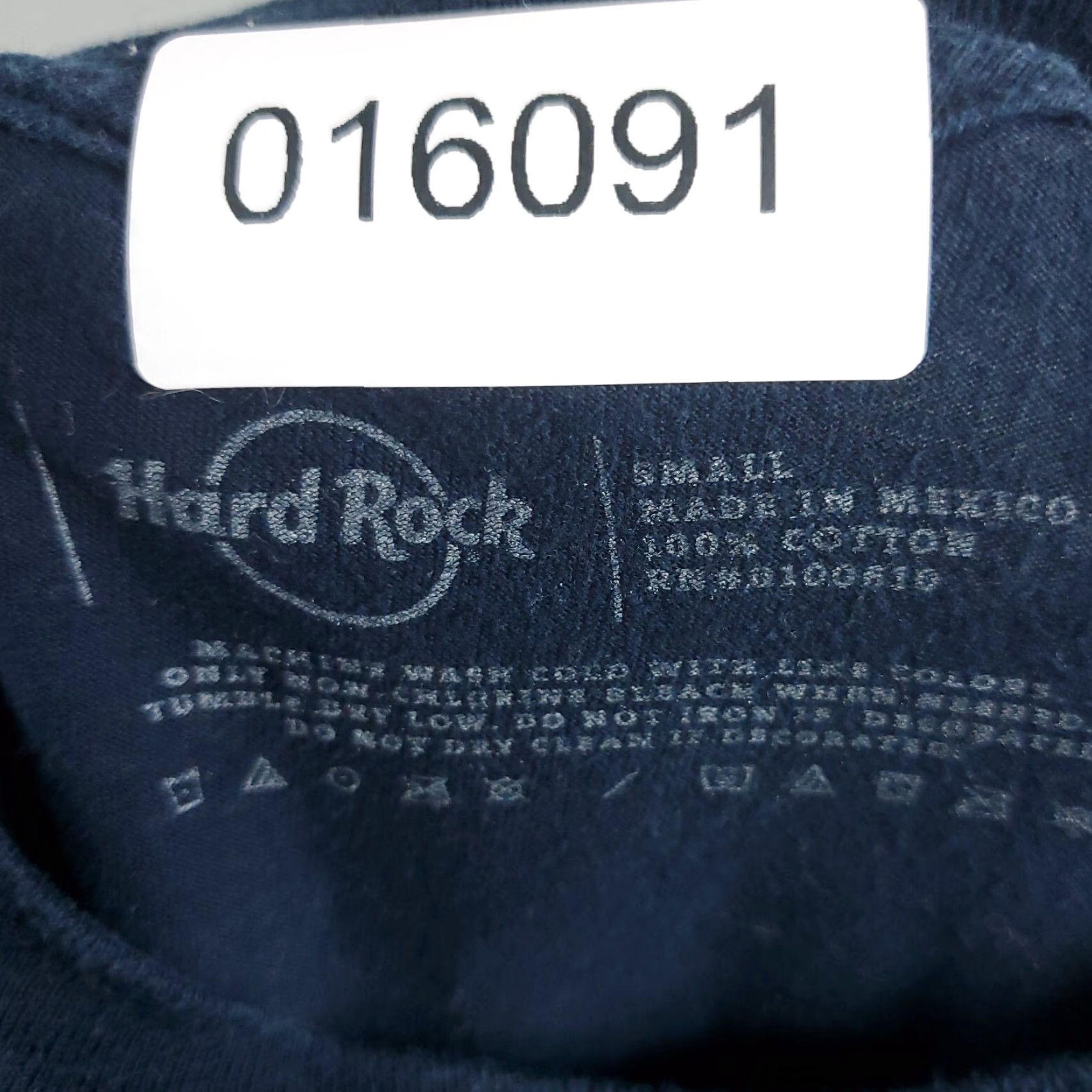 Hard Rock Cafe Hard Rock Cafe T Shirt Mens Small Navy Blue Atlanta Casual Short Sleeve Shirt Size US S / EU 44-46 / 1 - 7 Thumbnail