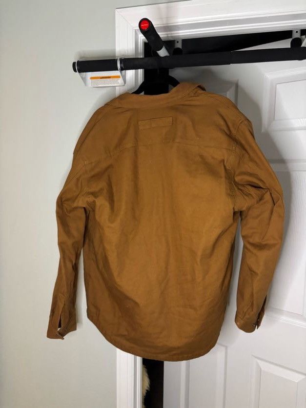 Duluth Trading Company Duluth Trading Co Dark Tan Cotton Work Jacket Size Large Size US L / EU 52-54 / 3 - 3 Thumbnail