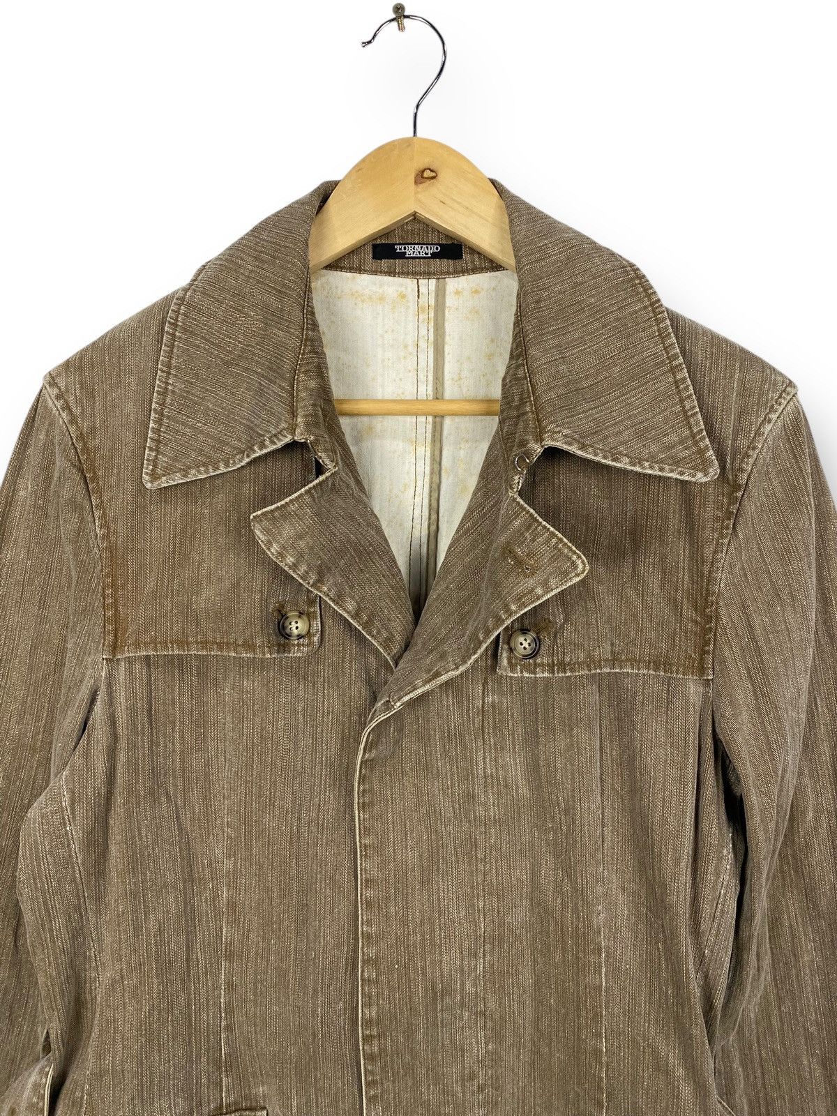 If Six Was Nine Vintage Tornado Mart Japan Long Jacket. #D10 Size M / US 6-8 / IT 42-44 - 3 Thumbnail