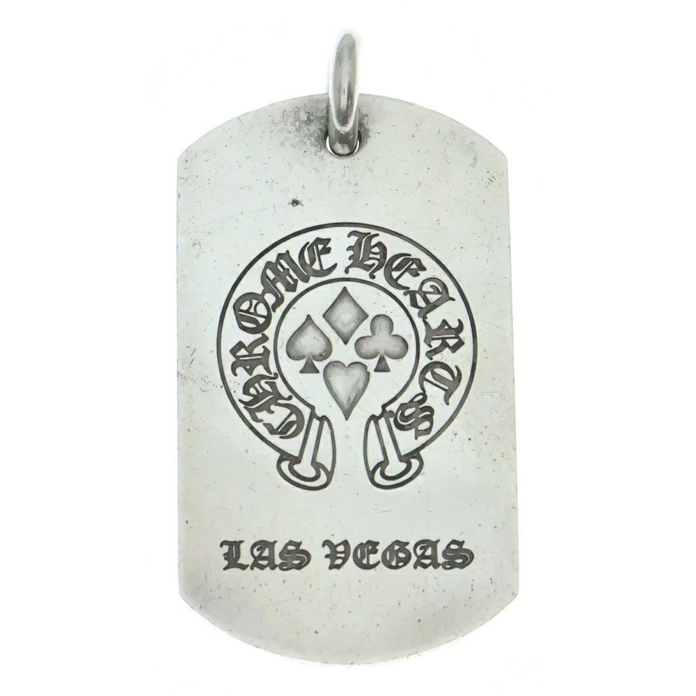 Chrome Hearts 🔥 CHROME HEARTS LAS VEGAS FUCK YOU DOG TAG SILVER Size ONE SIZE - 1 Thumbnail