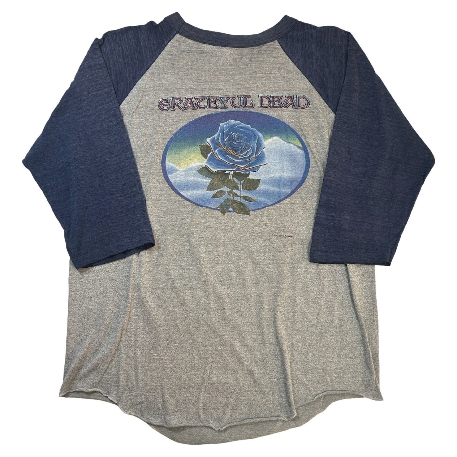 80’s 90's Grateful Dead Raglansleeve Vintage Grateful Dead tee shirt 198X (80s) raglan sz L